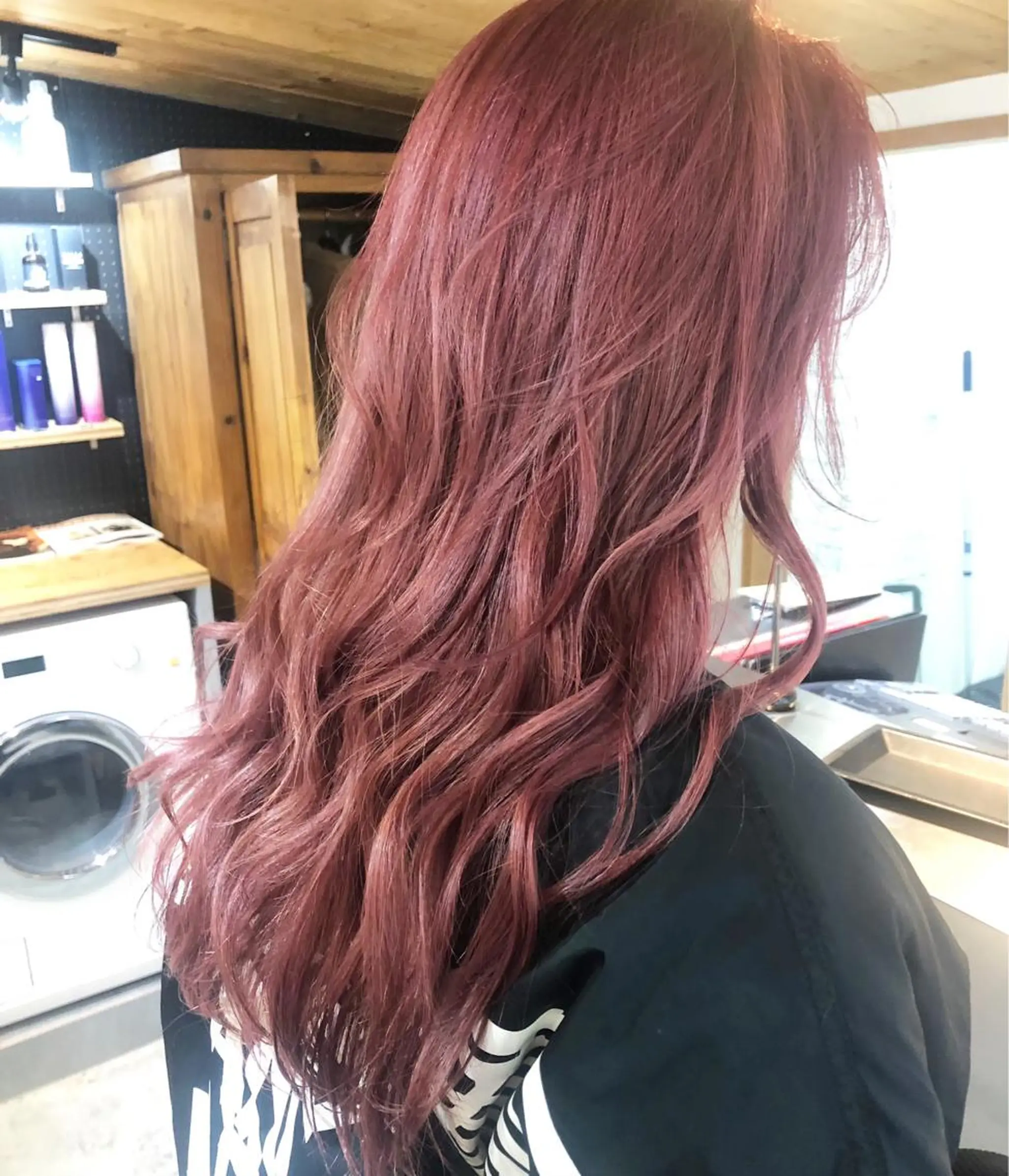 ロング カラー ヘアアレンジ 韓国/ハイトーン/ ボブ🎀MIKU🎀のヘアスタイル