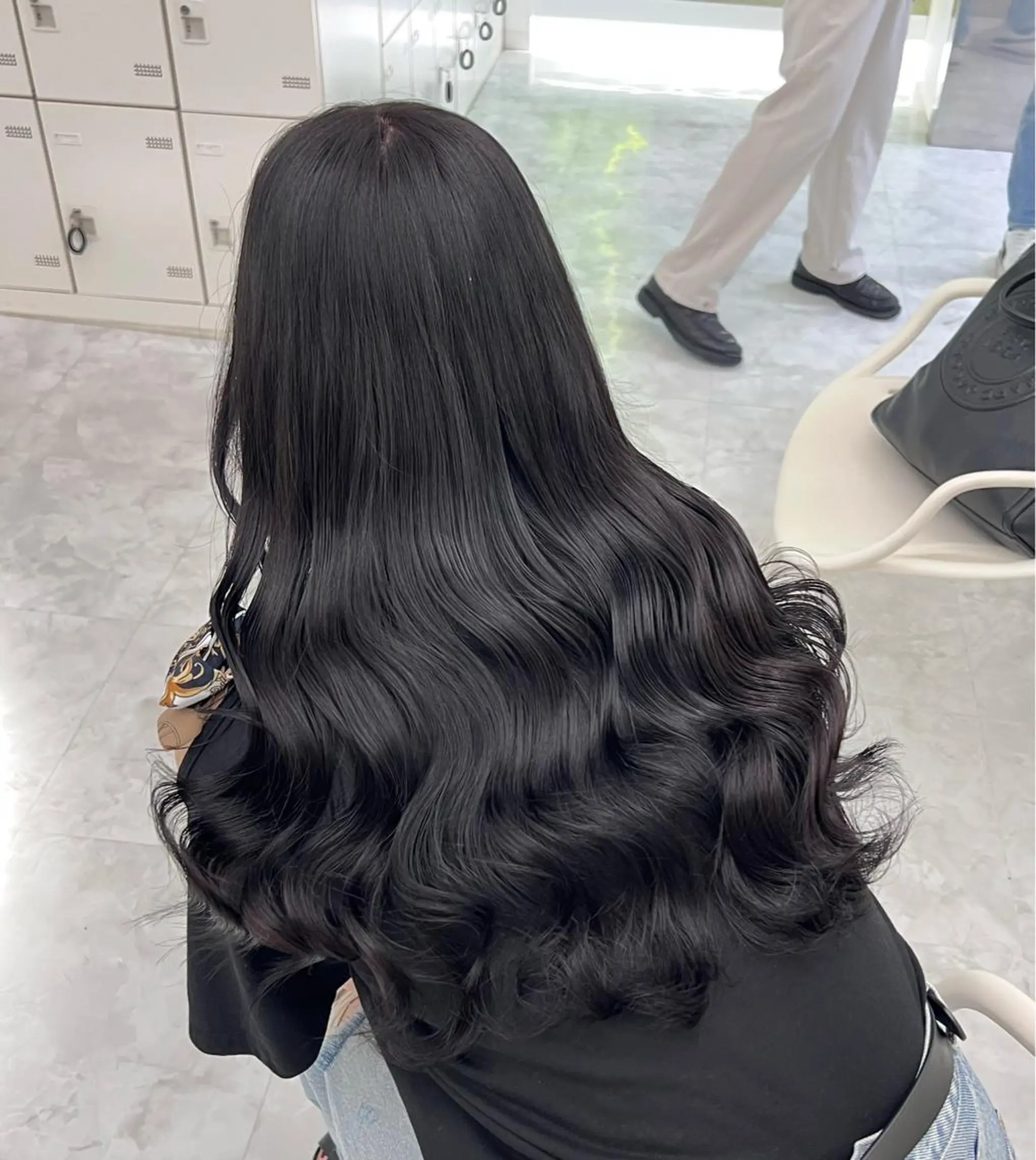 ロング カラー ヘアカラー ヘアセット ❄最強かわいいカラー ❄️MINA❄️のヘアスタイル