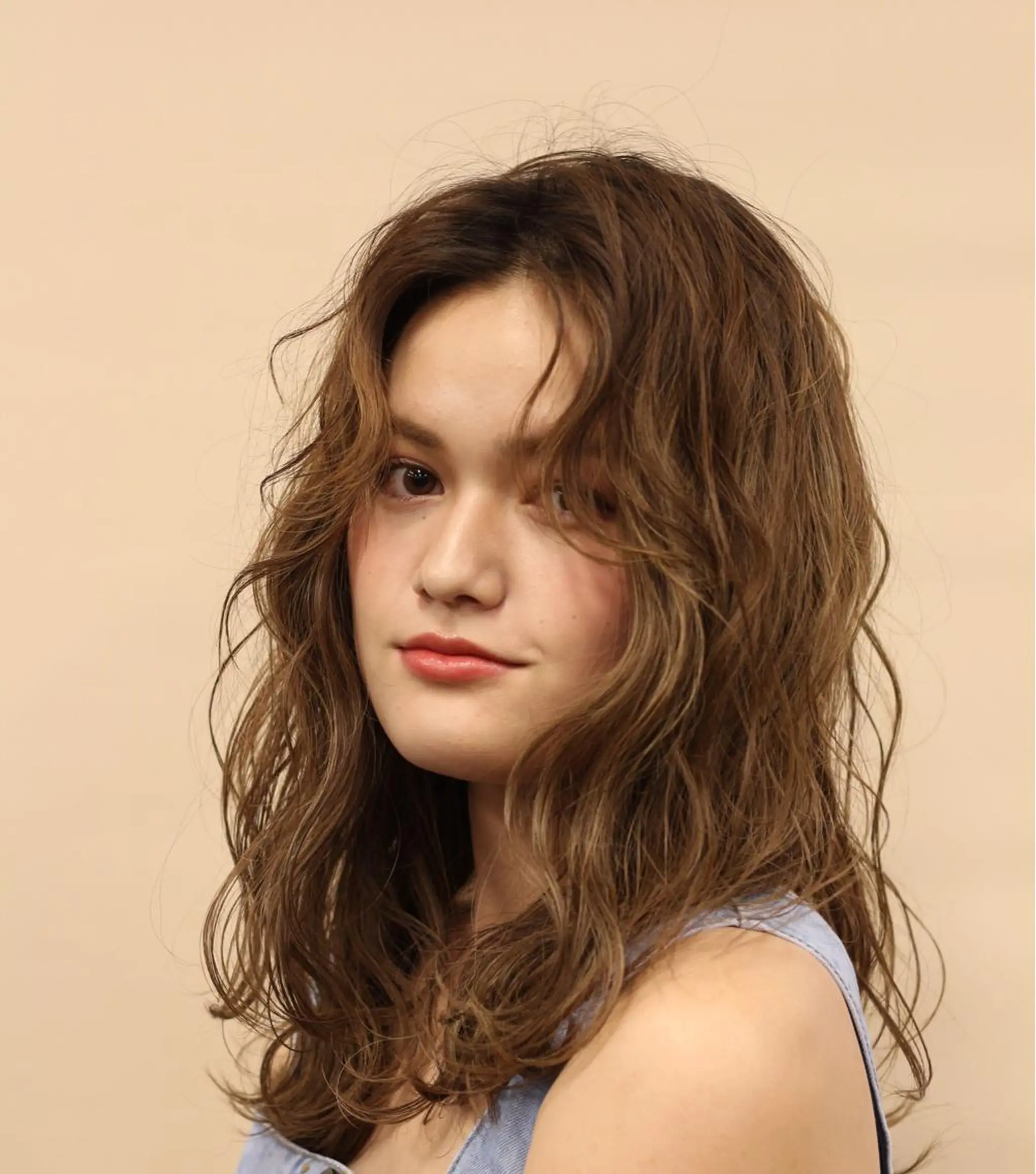 セミロング カラー ally hairsalon所属・Emi .のヘアスタイル