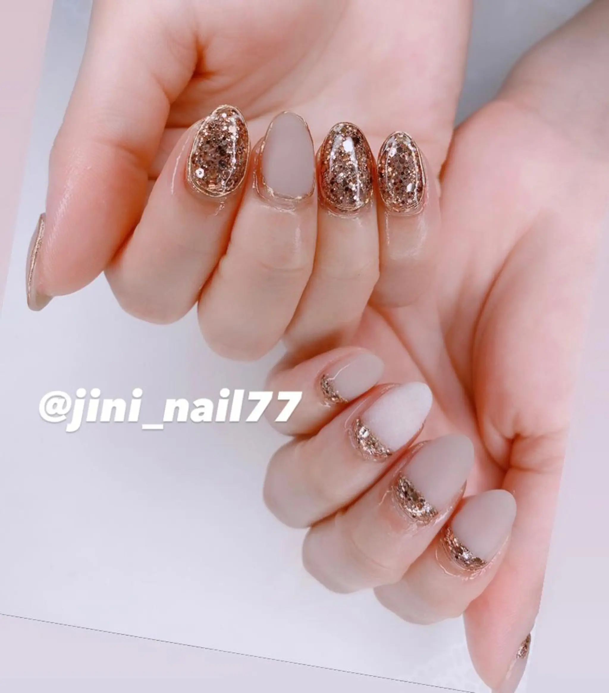 ネイル ハンドネイル JINI NAIL所属・ジニ ネイルのネイルデザイン