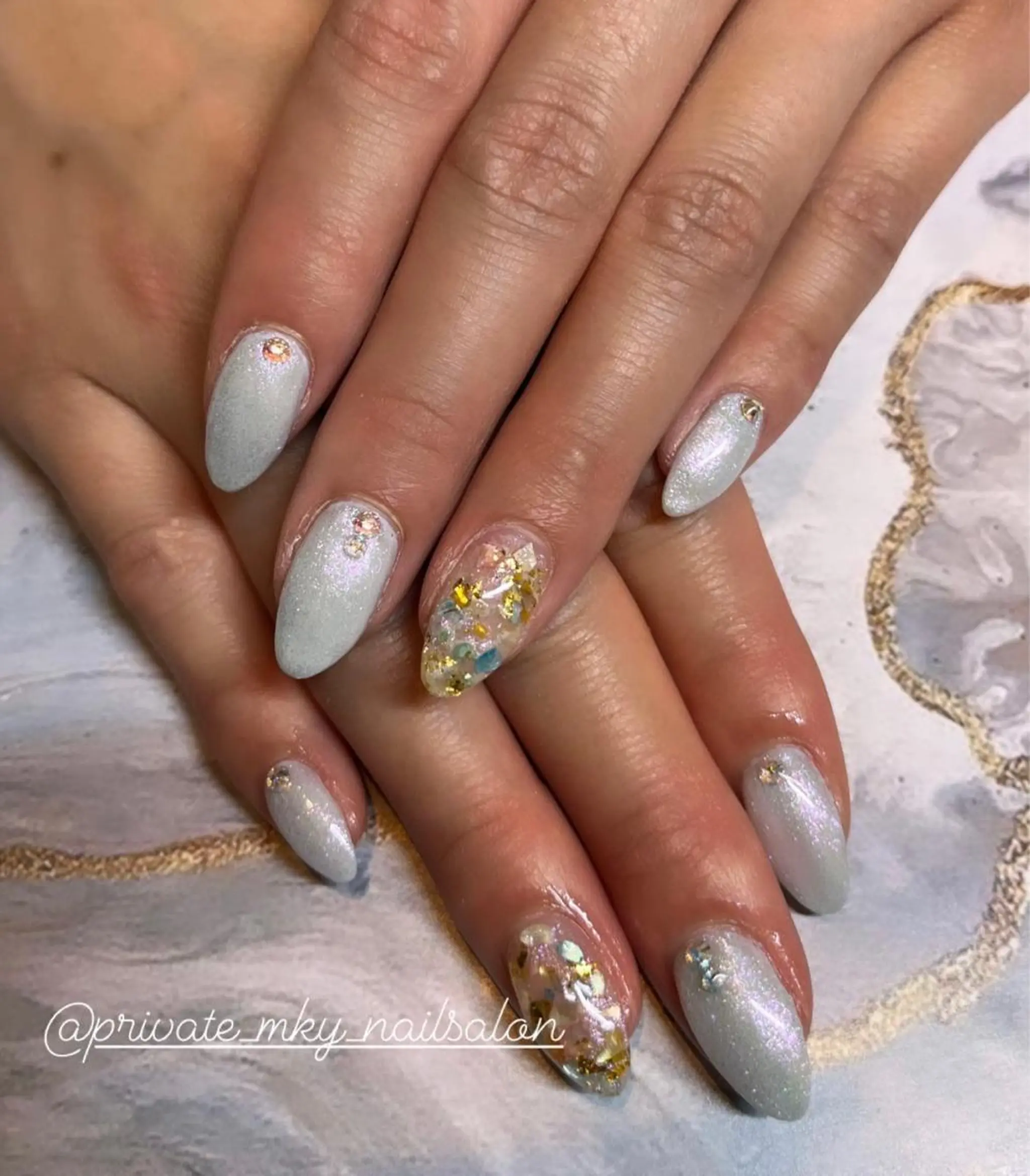 ミディアム MKY salonのネイルデザイン