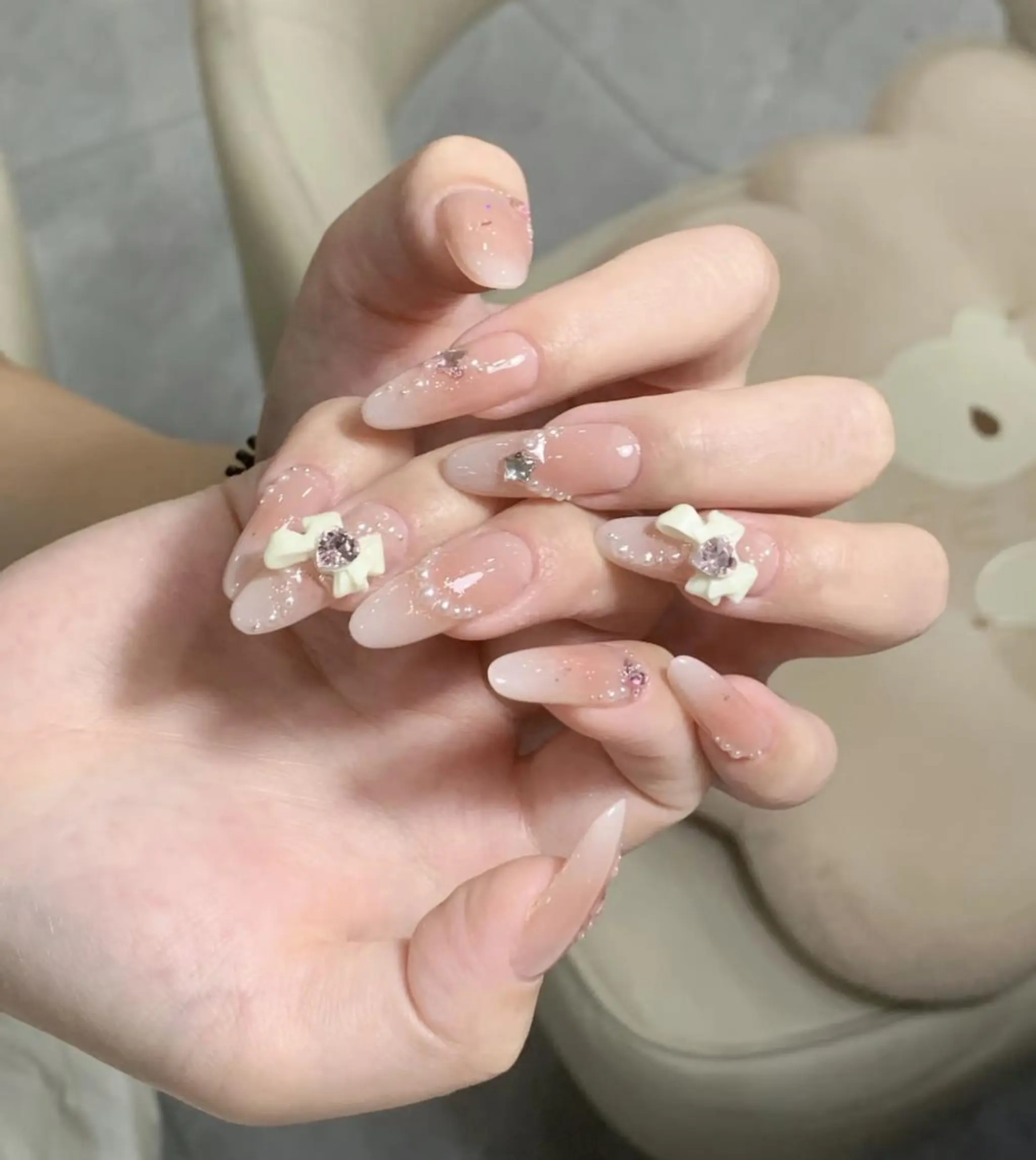ネイル ハンドネイル ハンドケア 🍑 momo_nailのネイルデザイン
