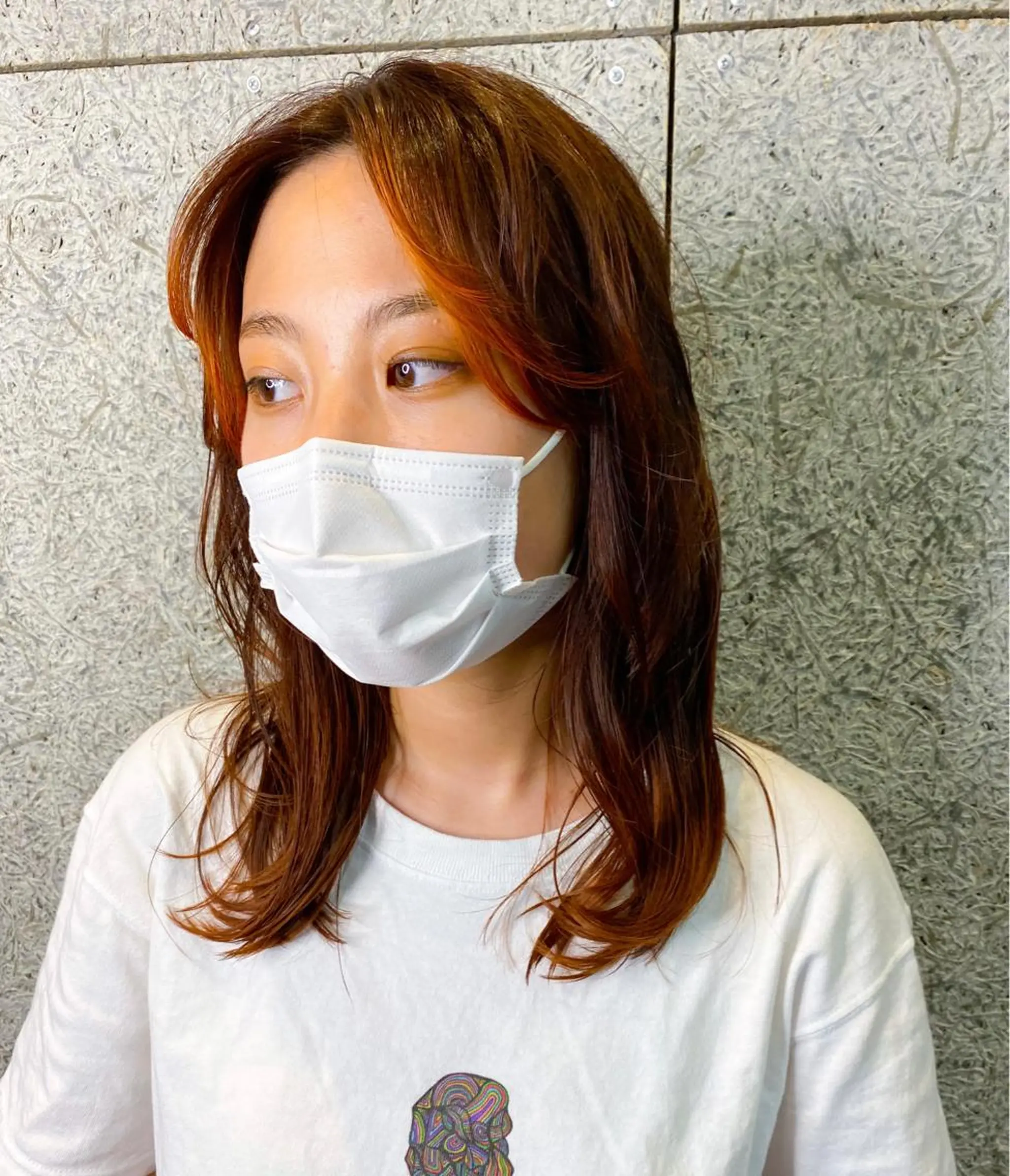 セミロング ヘアカラー トレンドメンズヘア/ 似合わせヘア/ショウのヘアスタイル