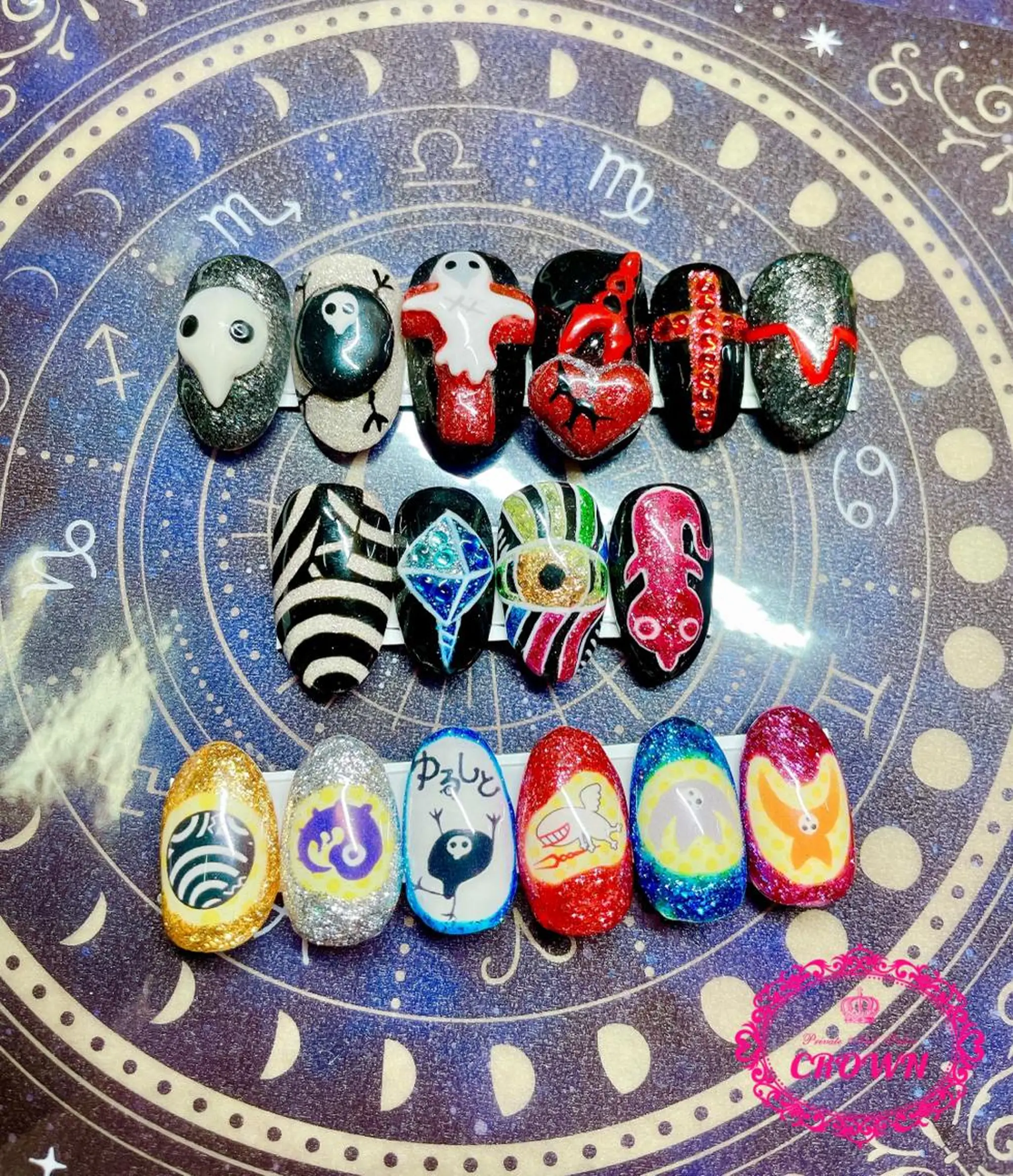 ネイル CROWN プライベートサロンのネイルデザイン