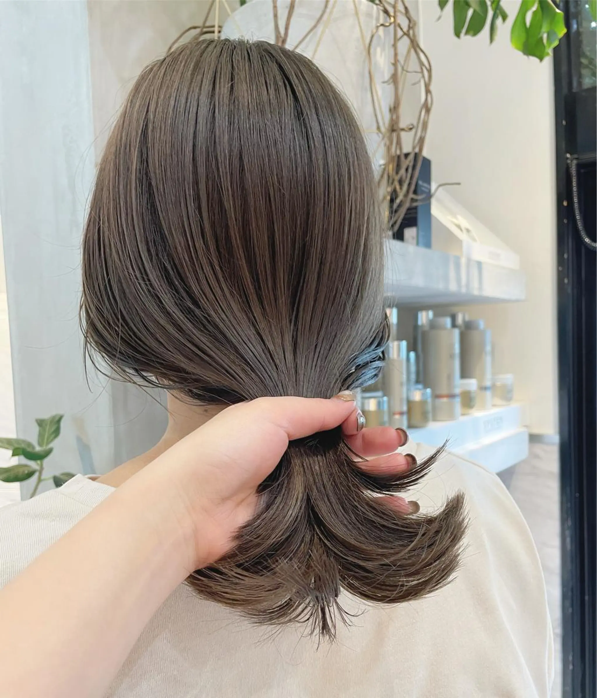 ミディアム カラー ブリーチ ブリーチなしカラー 🫧透明感ヘア🫧 🧸竹花　彩希🧸のヘアスタイル