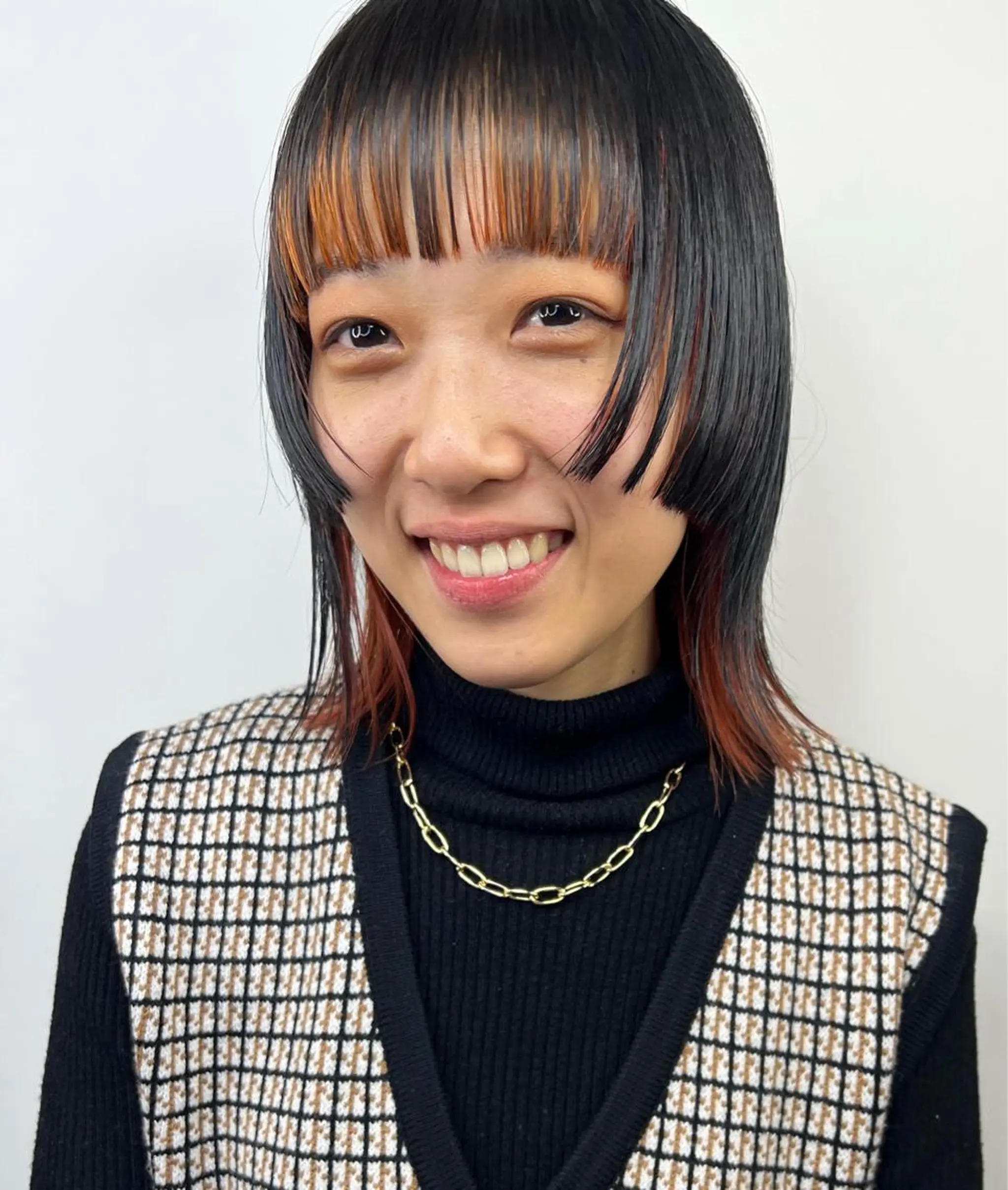 ミディアム 【ロングウルフカット 姫カット】伊藤裕哉のヘアスタイル