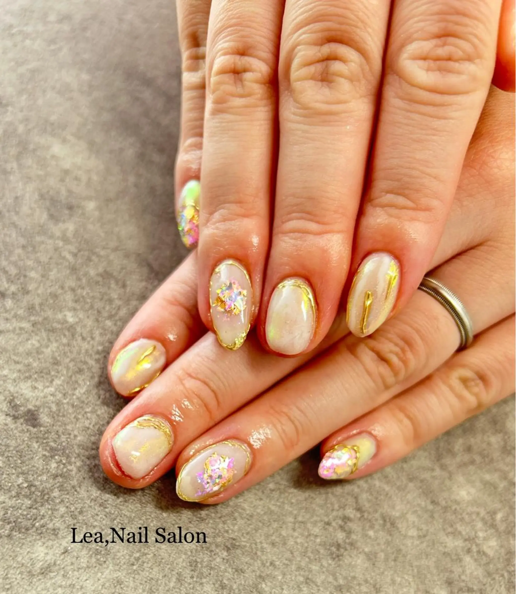 ネイル 持ち込み Lea,Nail所属・松橋 愛のネイルデザイン