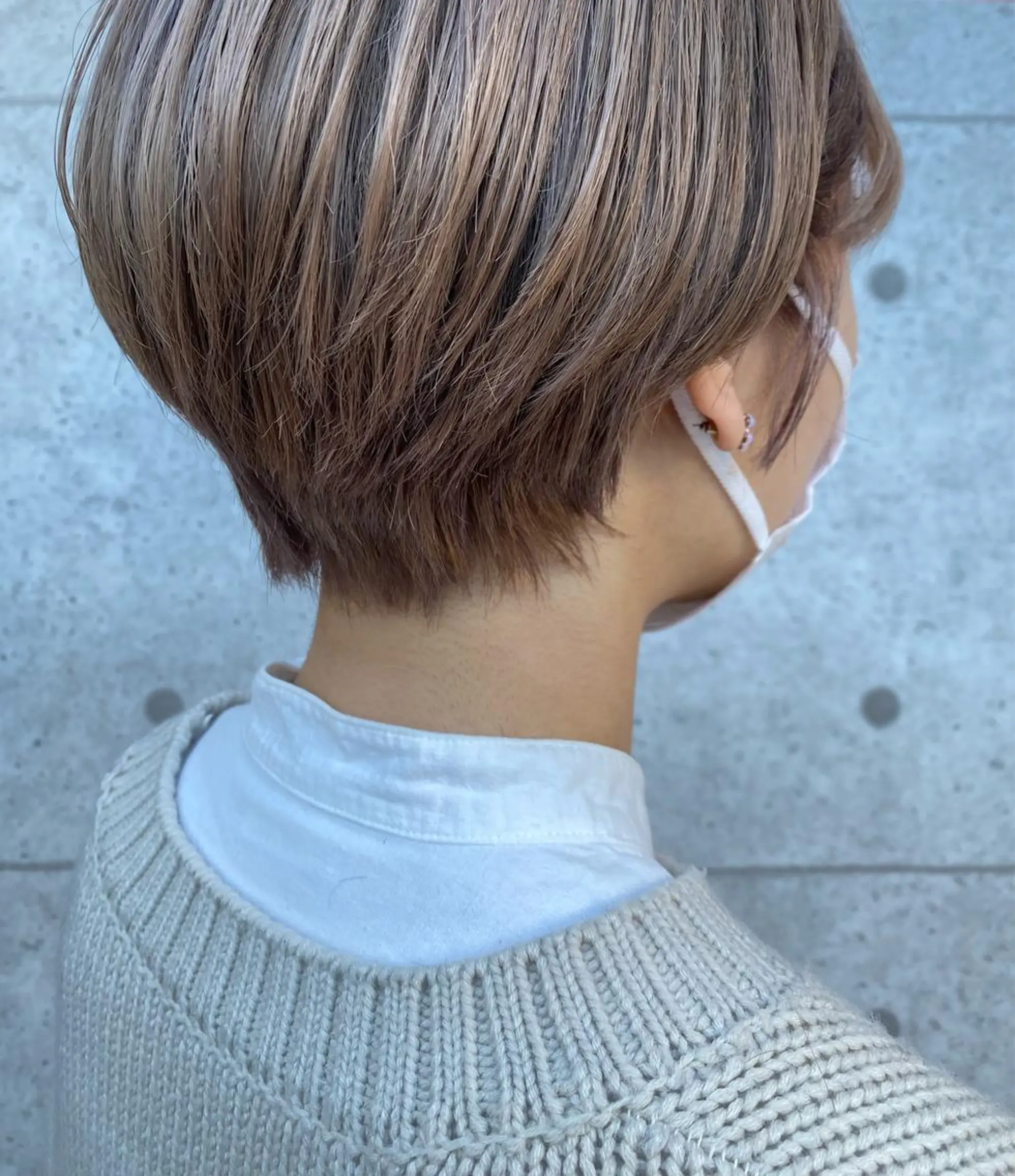 ショート カラー 🌿 Y U Iのヘアスタイル