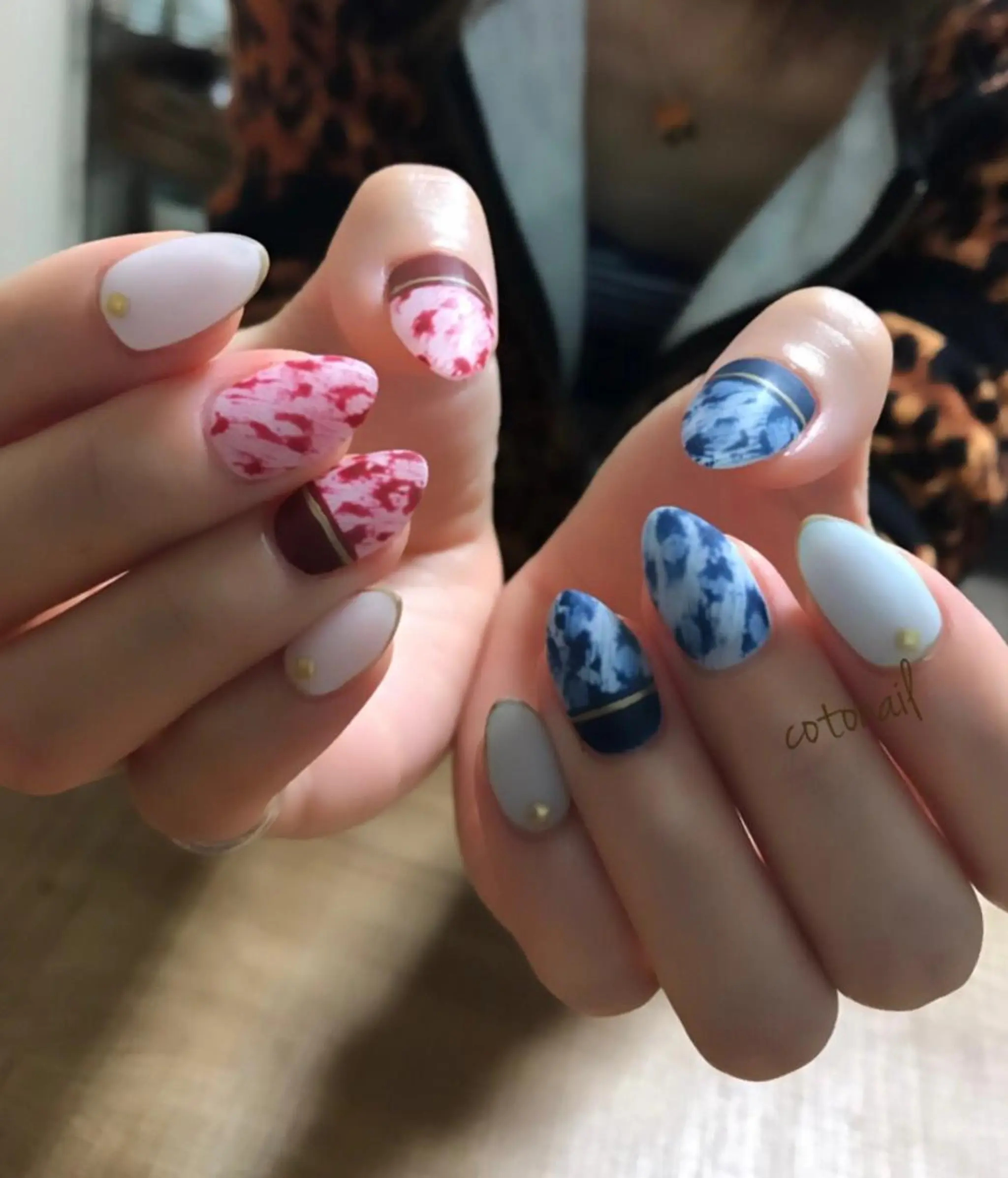 ネイル ツメトマツゲ .のネイルデザイン