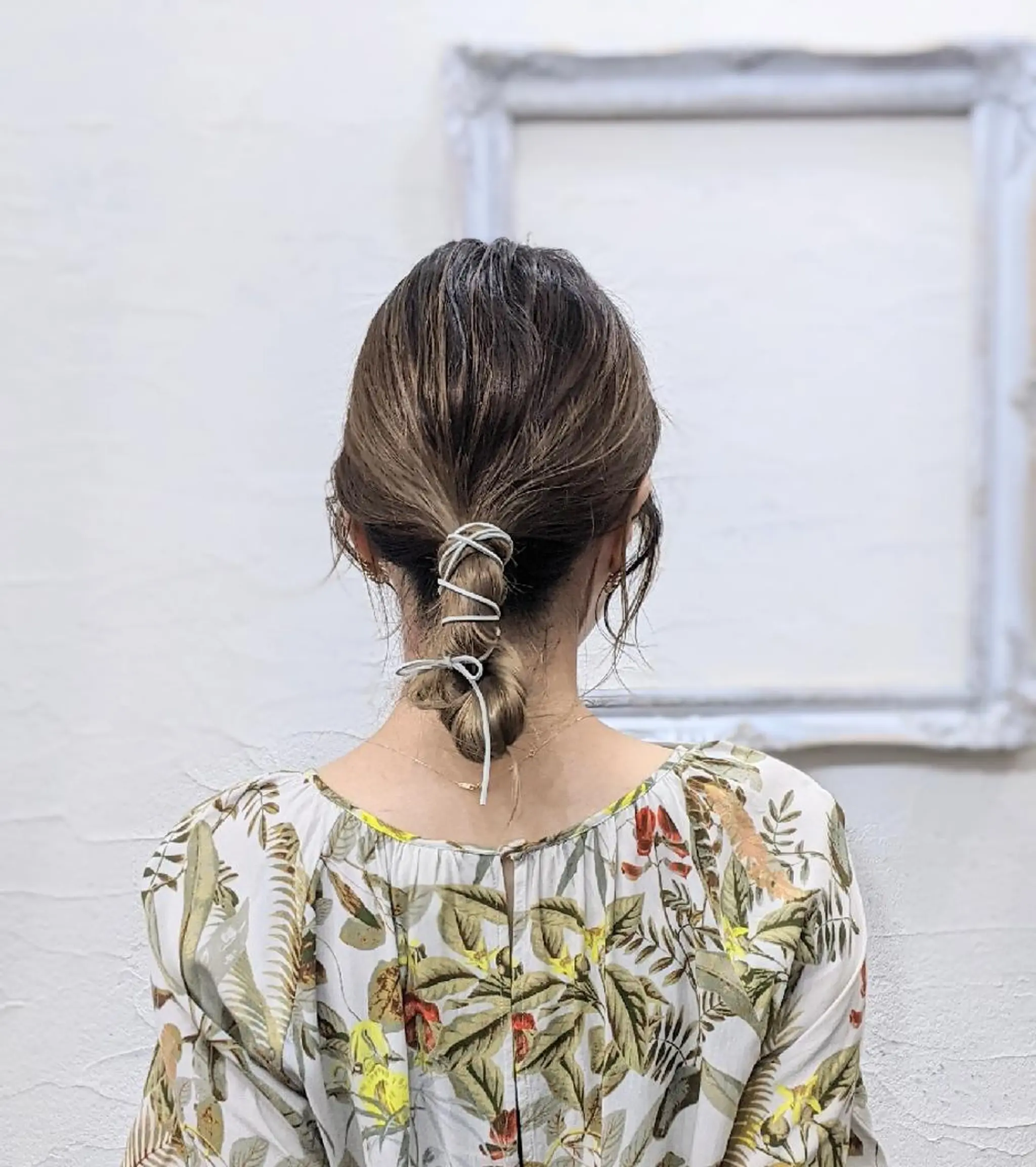 セミロング ヘアアレンジ Ruheplatz所属・HIKARI＠ Ruheplatzのヘアスタイル