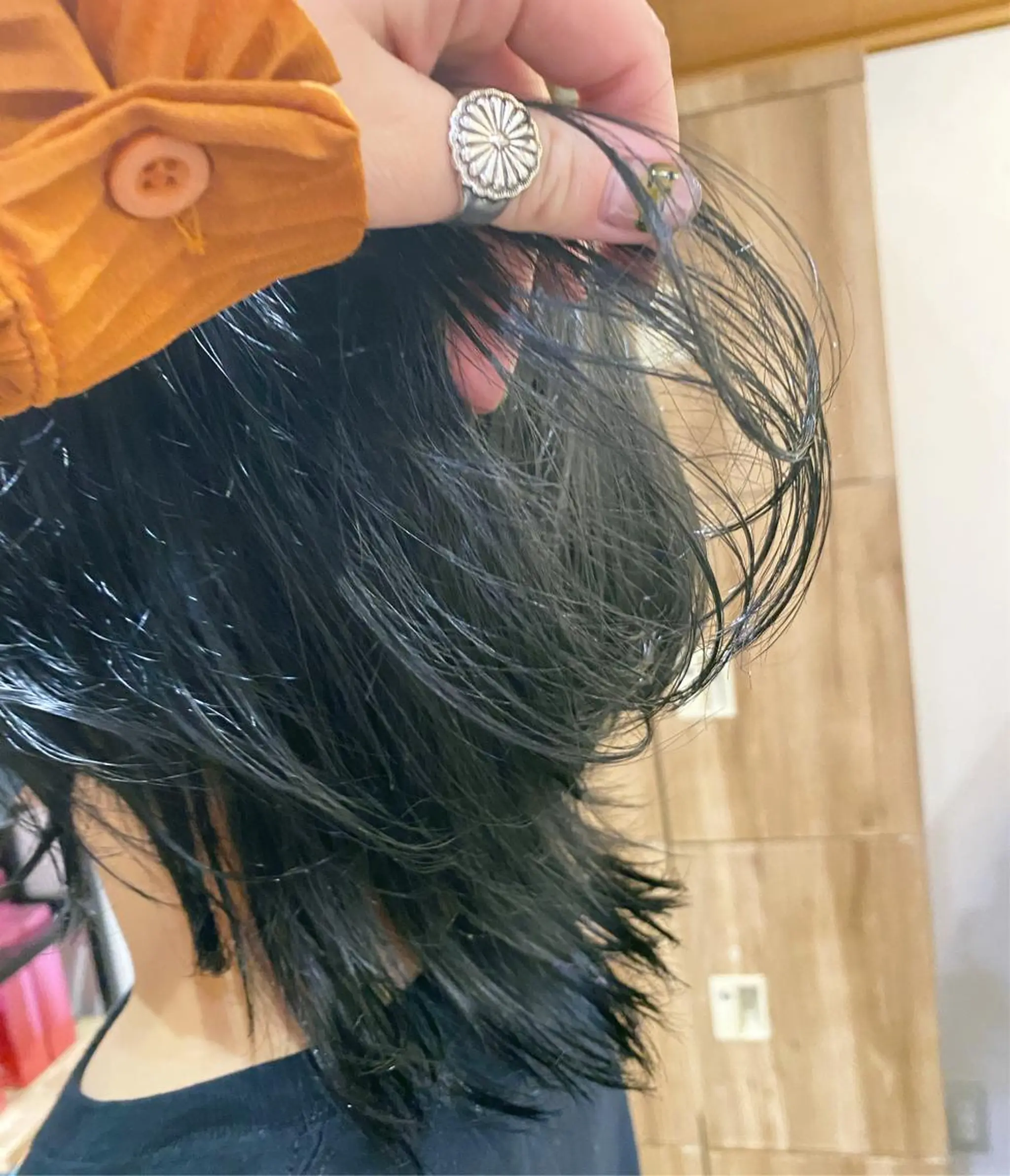 ミディアム カラー 透明感カラー ヘアカラー トリートメント ヘッドスパ パーマ指名No1 /namiのヘアスタイル