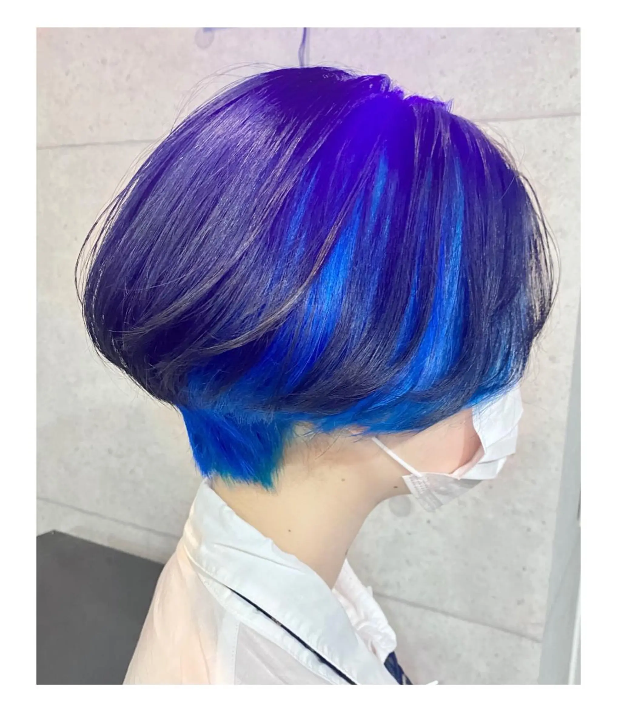 ショート カラー ブリーチ ヘアカラー GARU-ガル-所属・TSUNO🦖 派手髪/オタク美容師のヘアスタイル