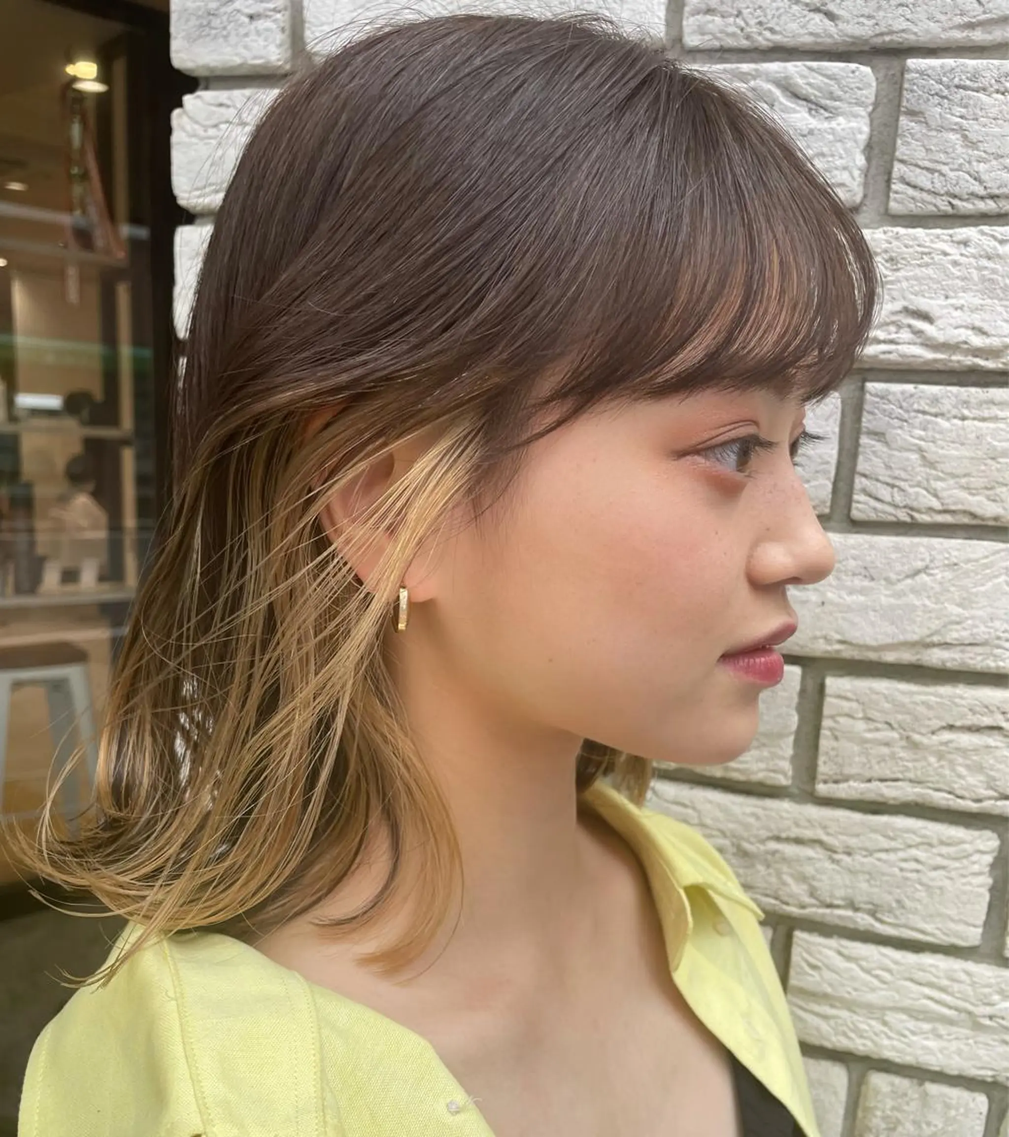 ミディアム カラー/レイヤー/ 髪質改善/PAAQのヘアスタイル