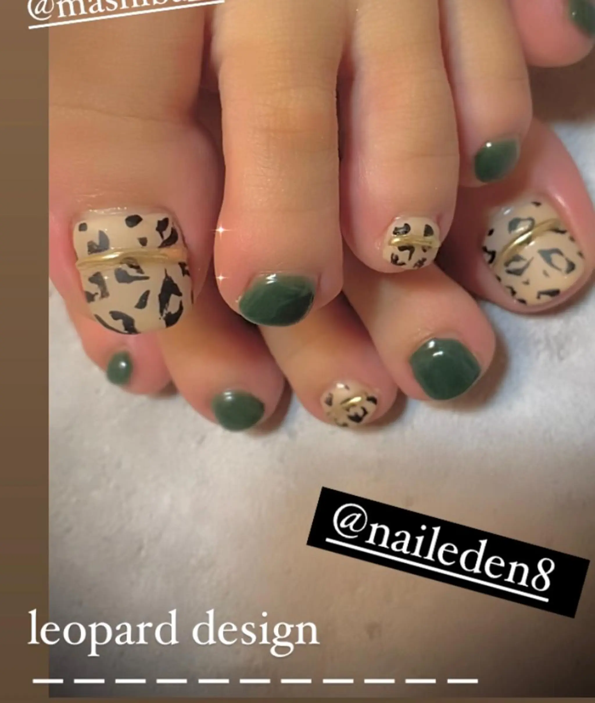 カラー フットネイル Eden　private nail saron所属・Eden ♾️のネイルデザイン