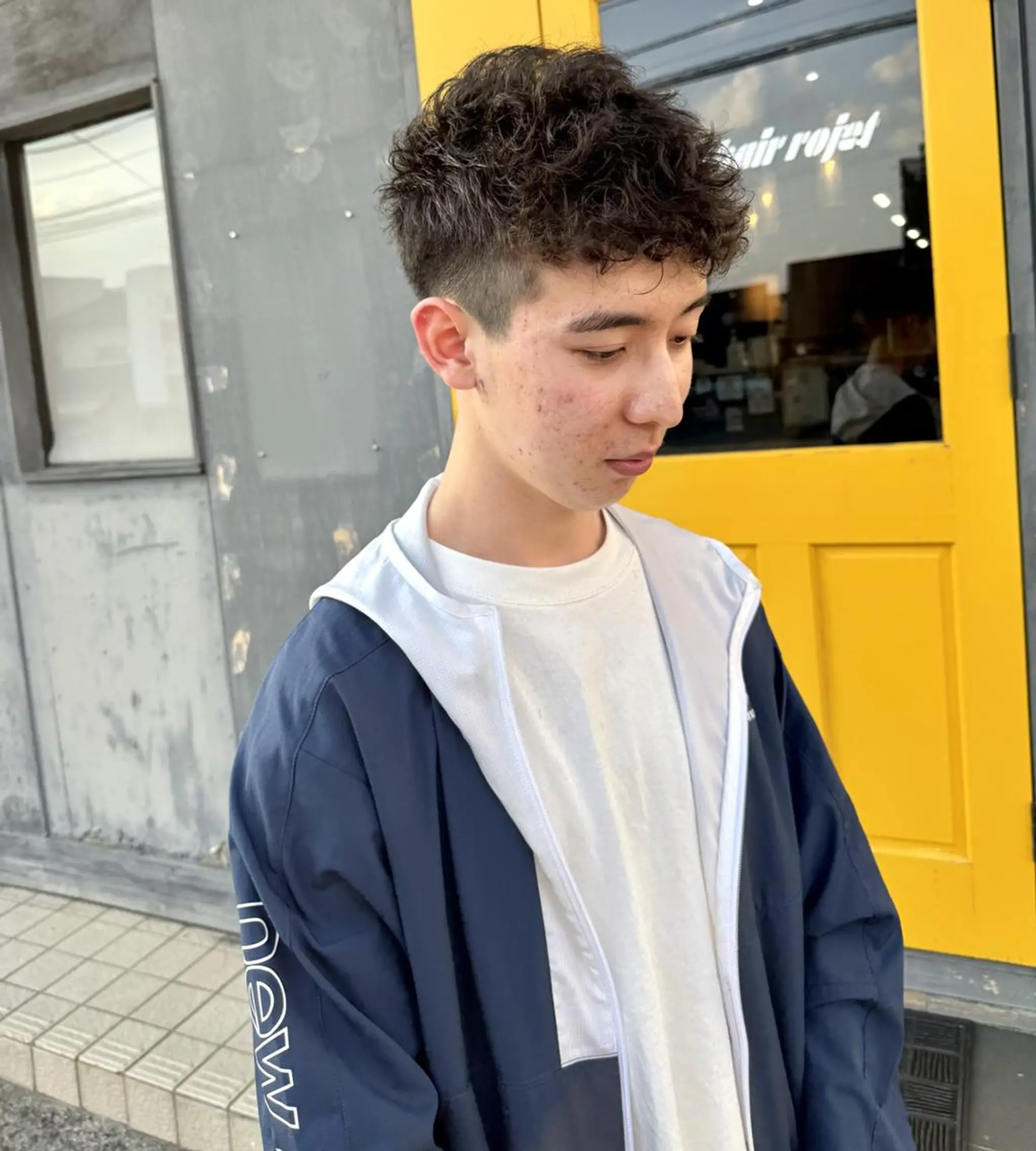 ショート メンズ カット 一ノ瀬 暁のヘアスタイル