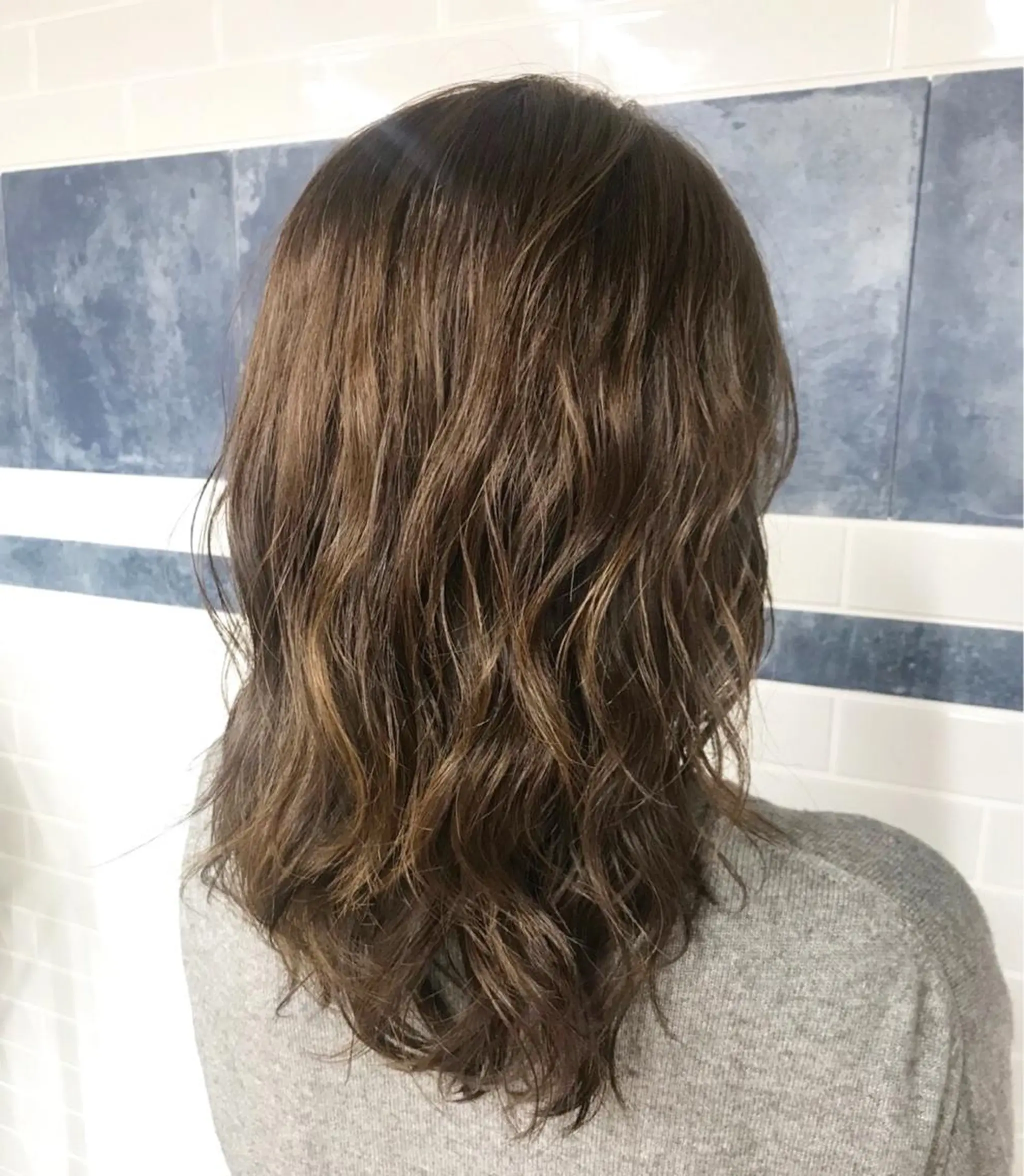 セミロング カラー カット ヘアカラー トリートメント ❤️Ruminate 日暮里店❤️のヘアスタイル