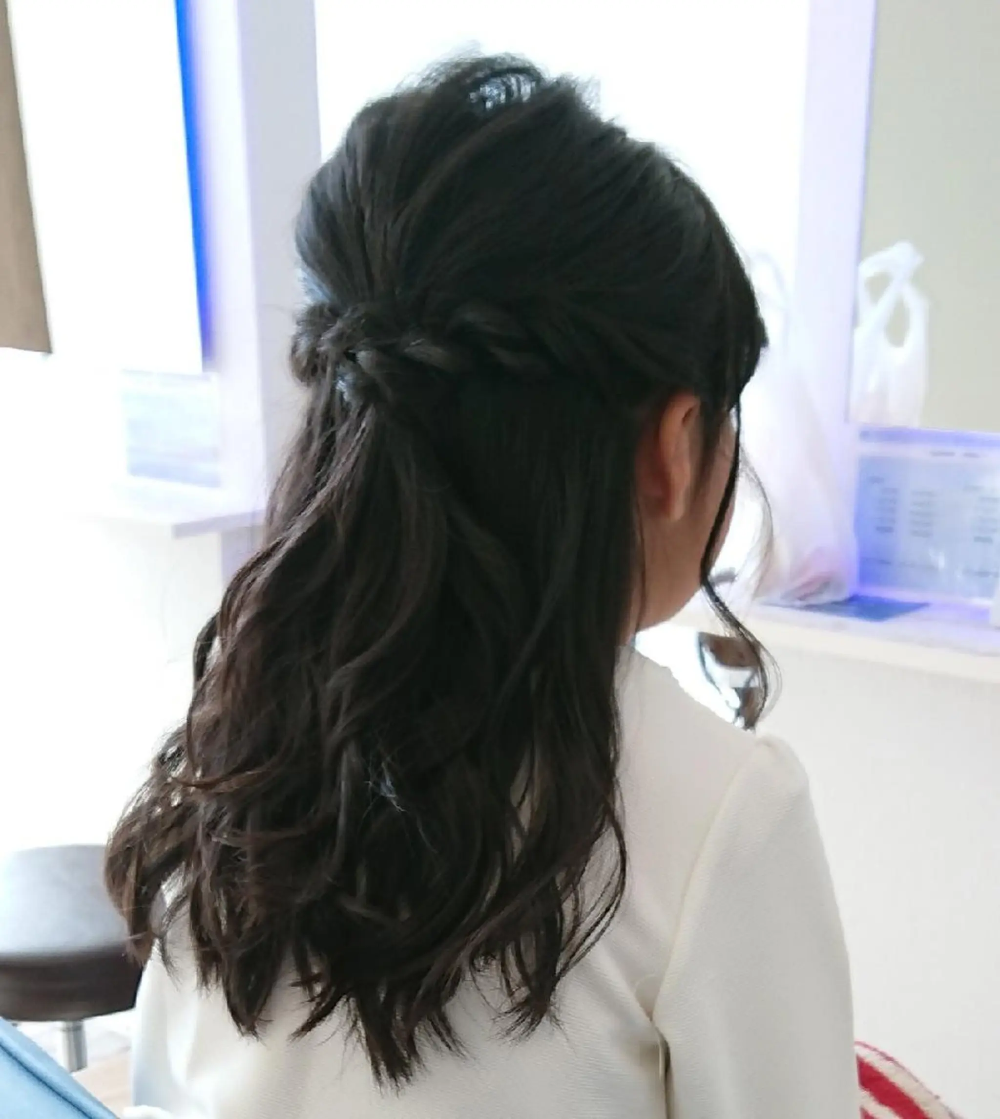 セミロング ヘアアレンジ キッズ 小林 伸行のヘアスタイル