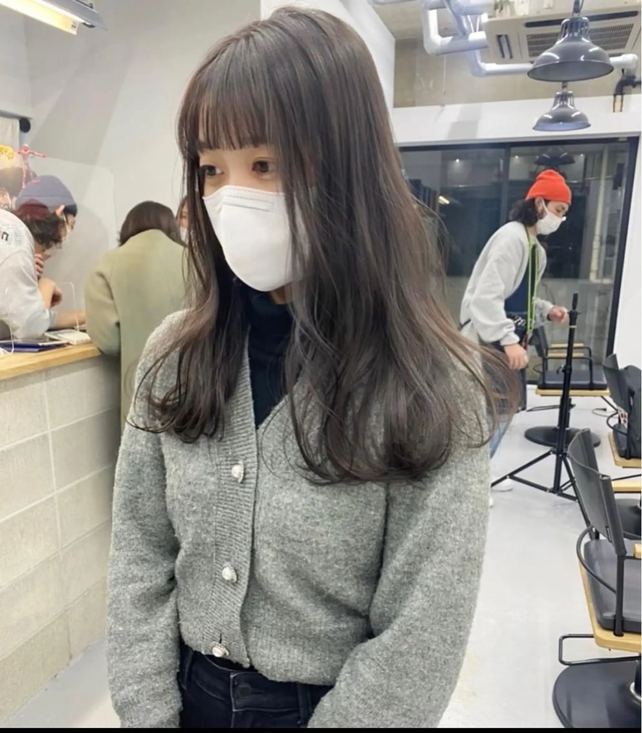 カラー スパイキーショート パーマ　具志堅　太志のヘアスタイル