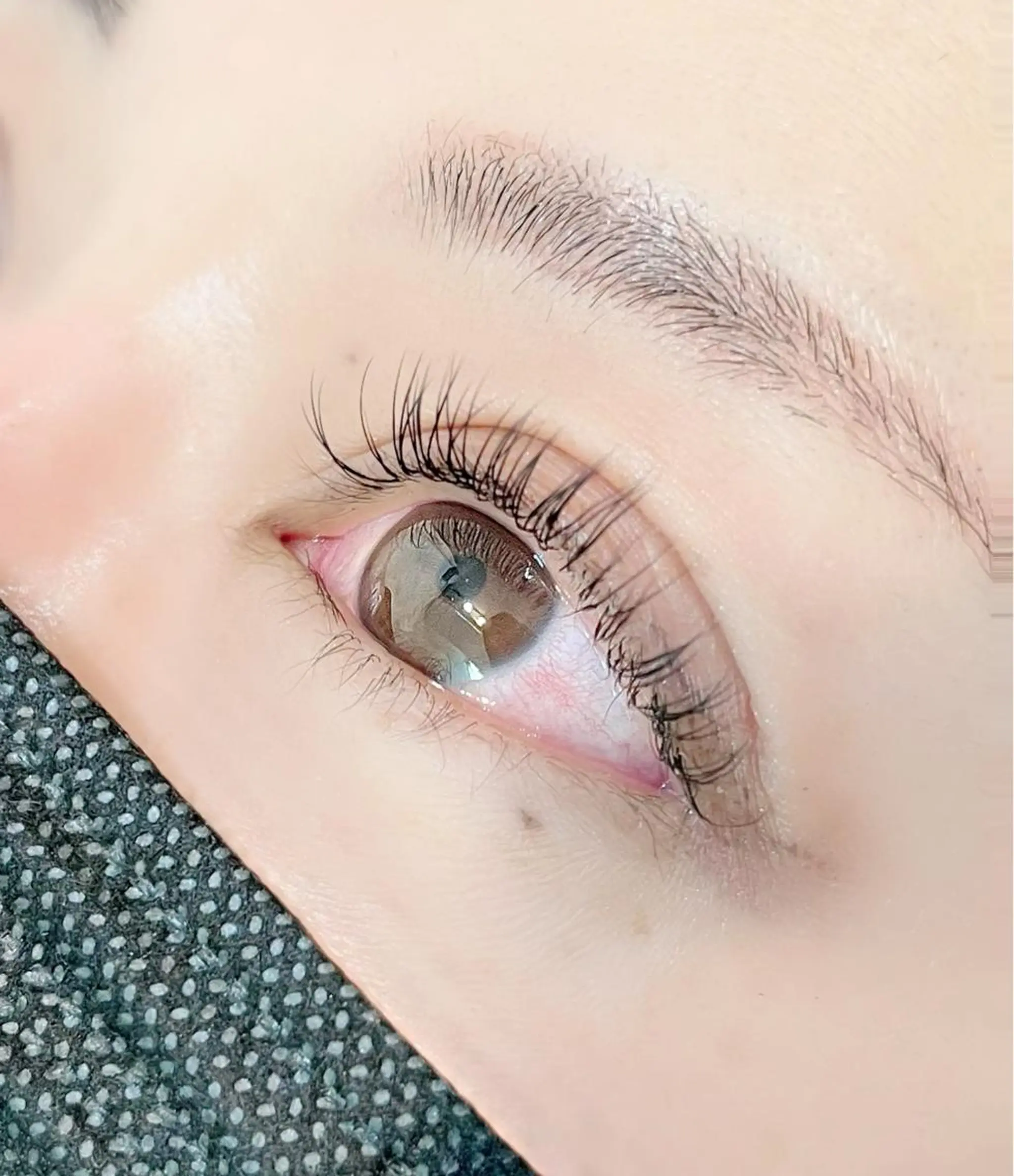 マツエク・マツパ Cカール フラットラッシュ EYELA大宮西口店 HIGUCHIのマツエク・マツパデザイン