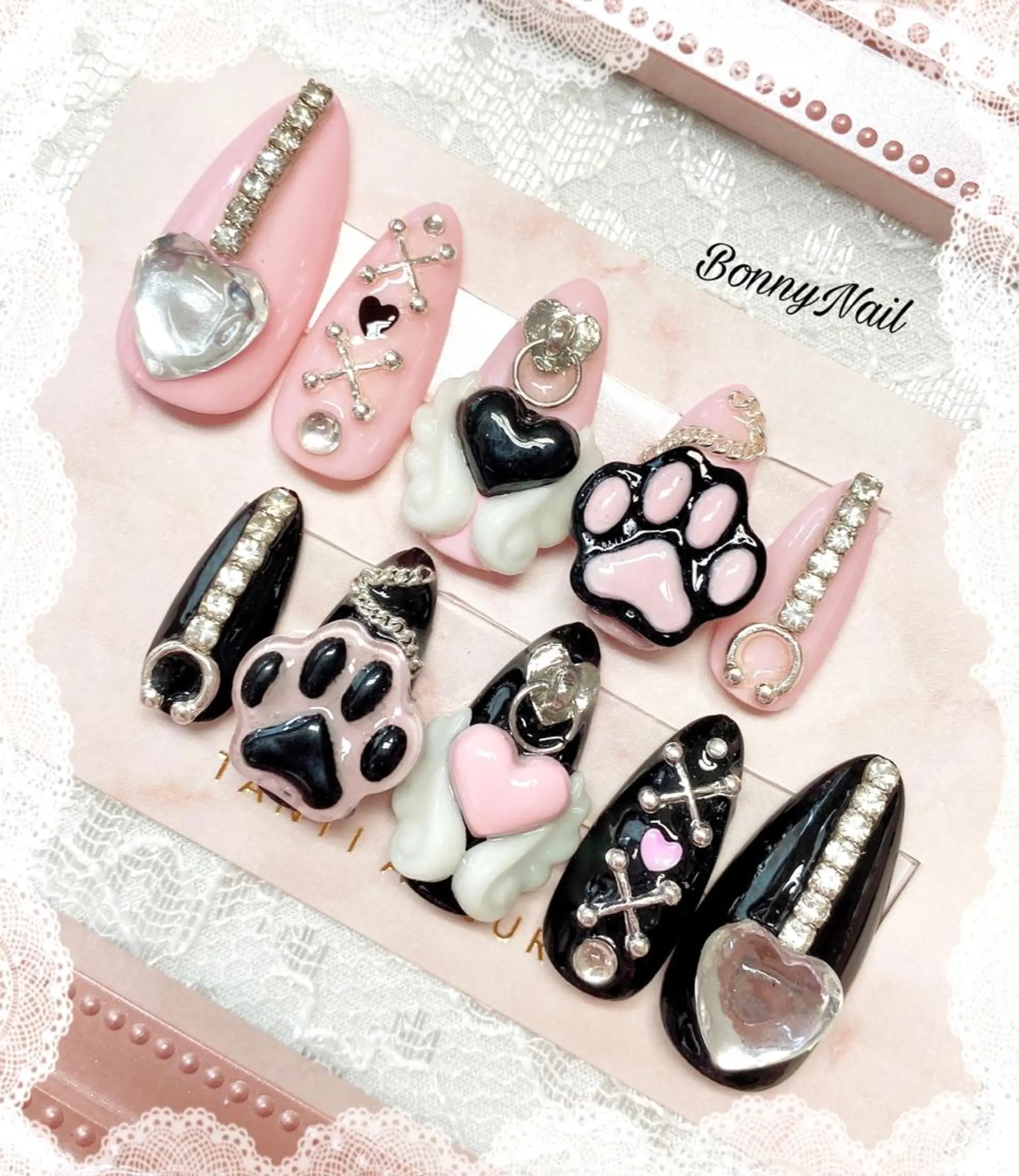 ネイル ネイルチップ Bonny Nailのネイルデザイン