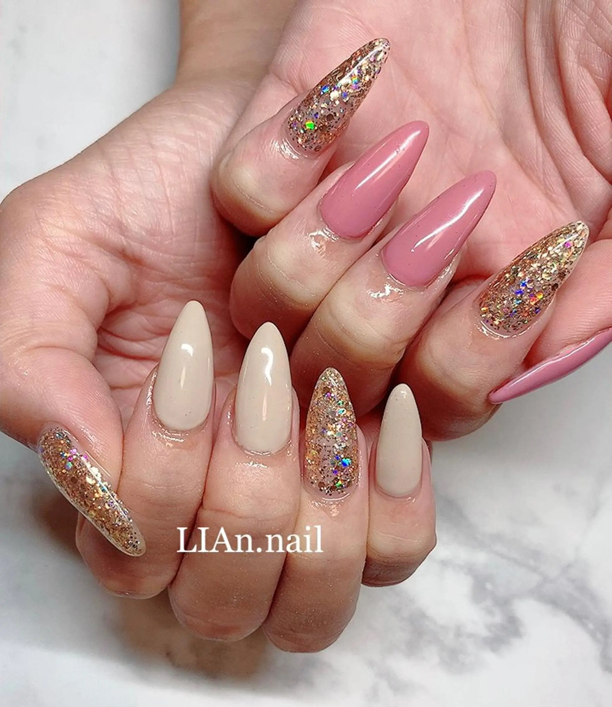 ネイル ハンドネイル Lian nailのネイルデザイン