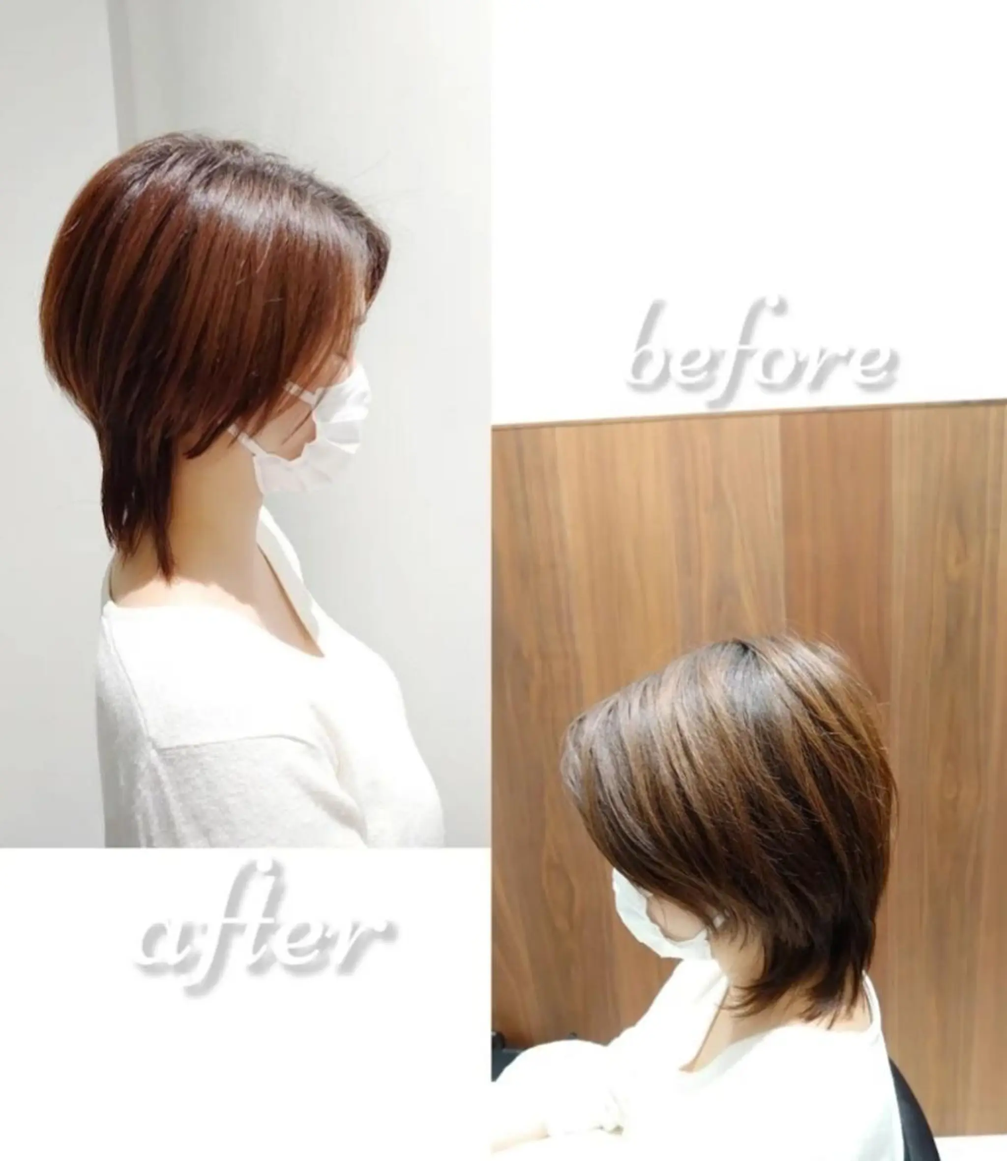 ショート カラー GO TODAY SHAiRE SALON キラリトギンザ店所属・🐱higajo🐱 比嘉門(ヒガジョウ)のヘアスタイル