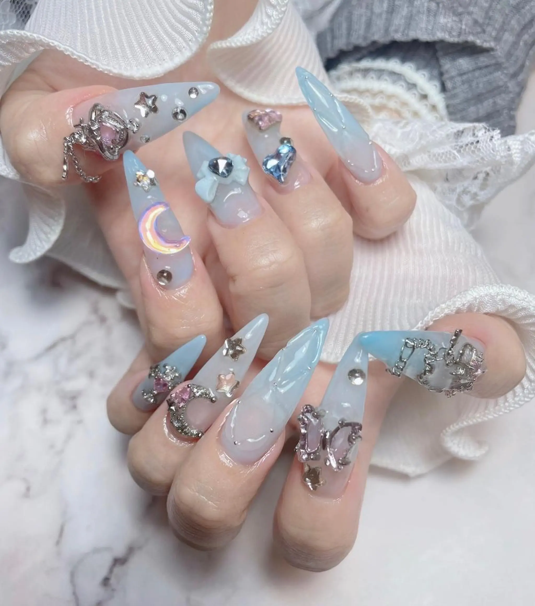 ネイル ハンドネイル 🩵Yun nail Salon 🩵のネイルデザイン