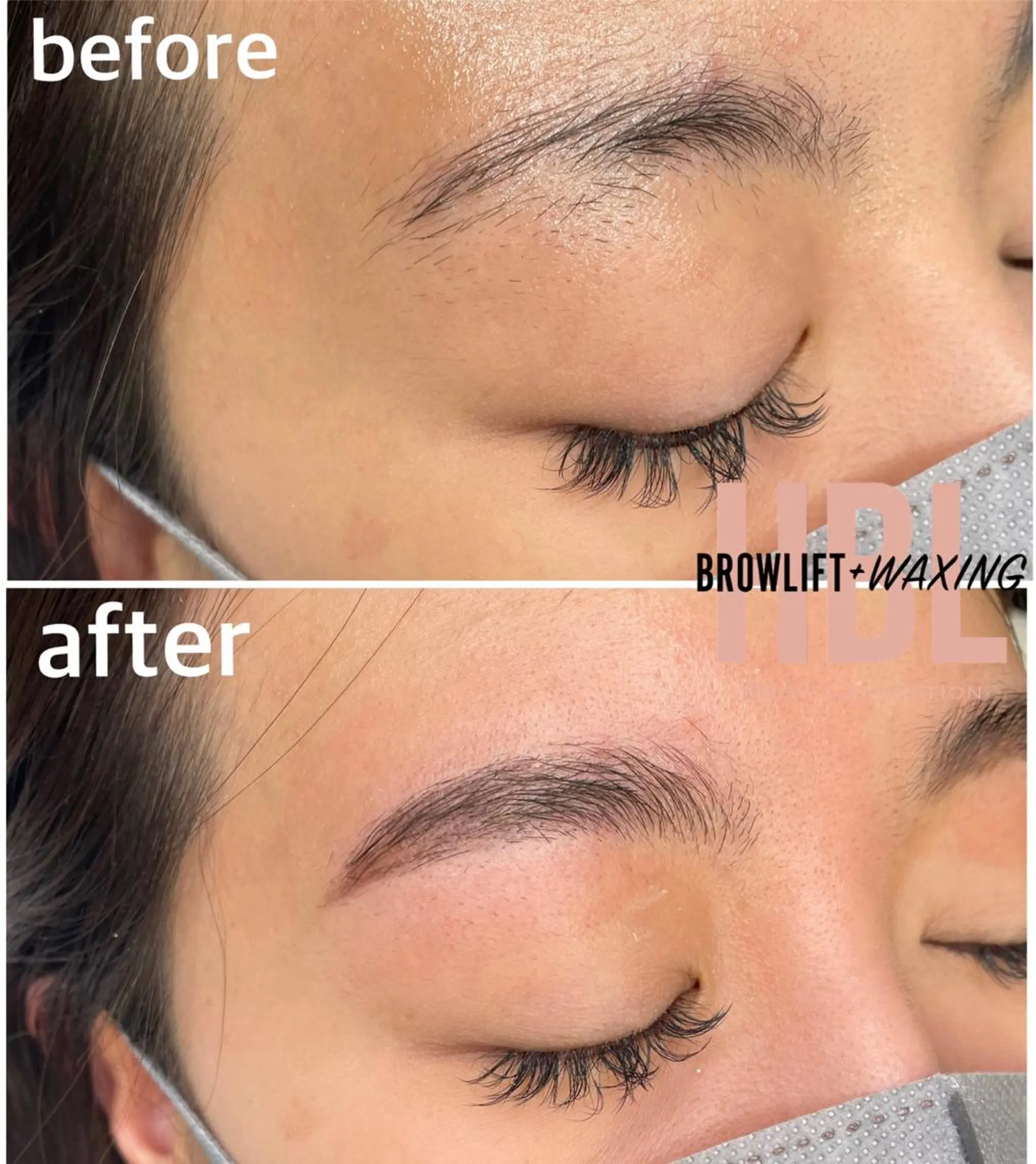 アイブロウ ハリウッドブロウリフト ma riのネイルデザイン