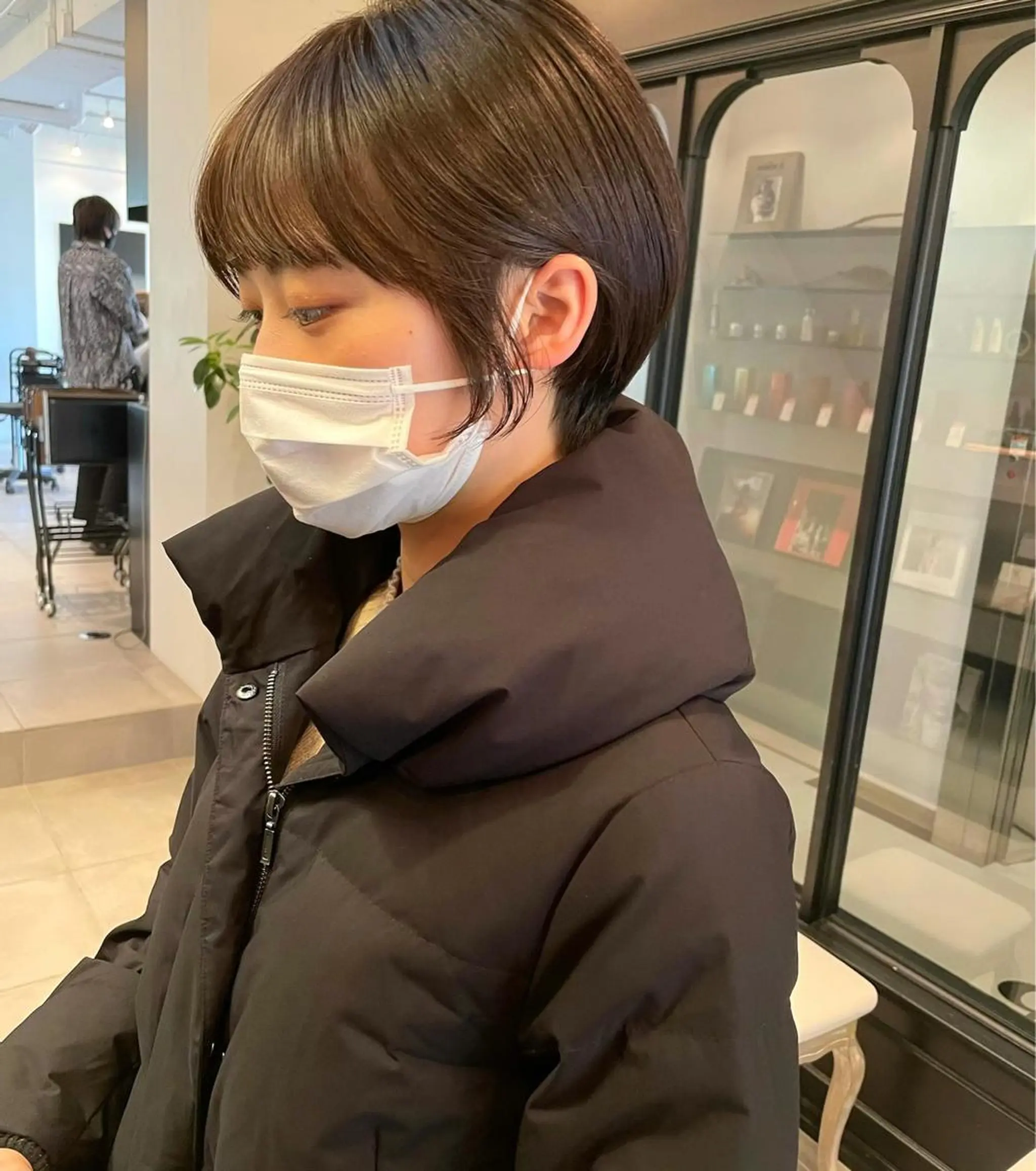 ショート ショートヘア カット ヘアカラー 中澤 美緒のヘアスタイル