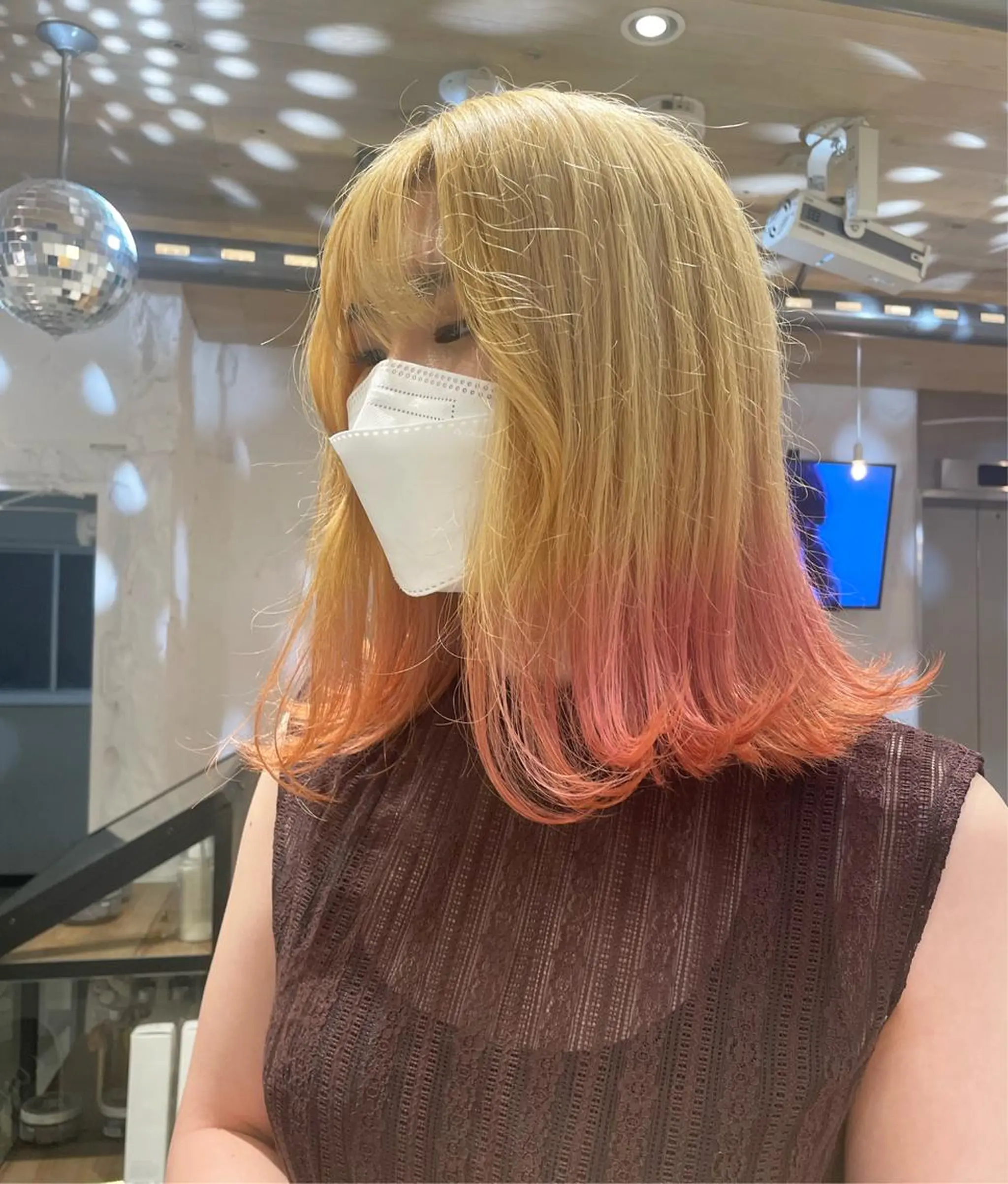 ロング カラー 艶ハイトーン👑♡ NATSUKIのヘアスタイル