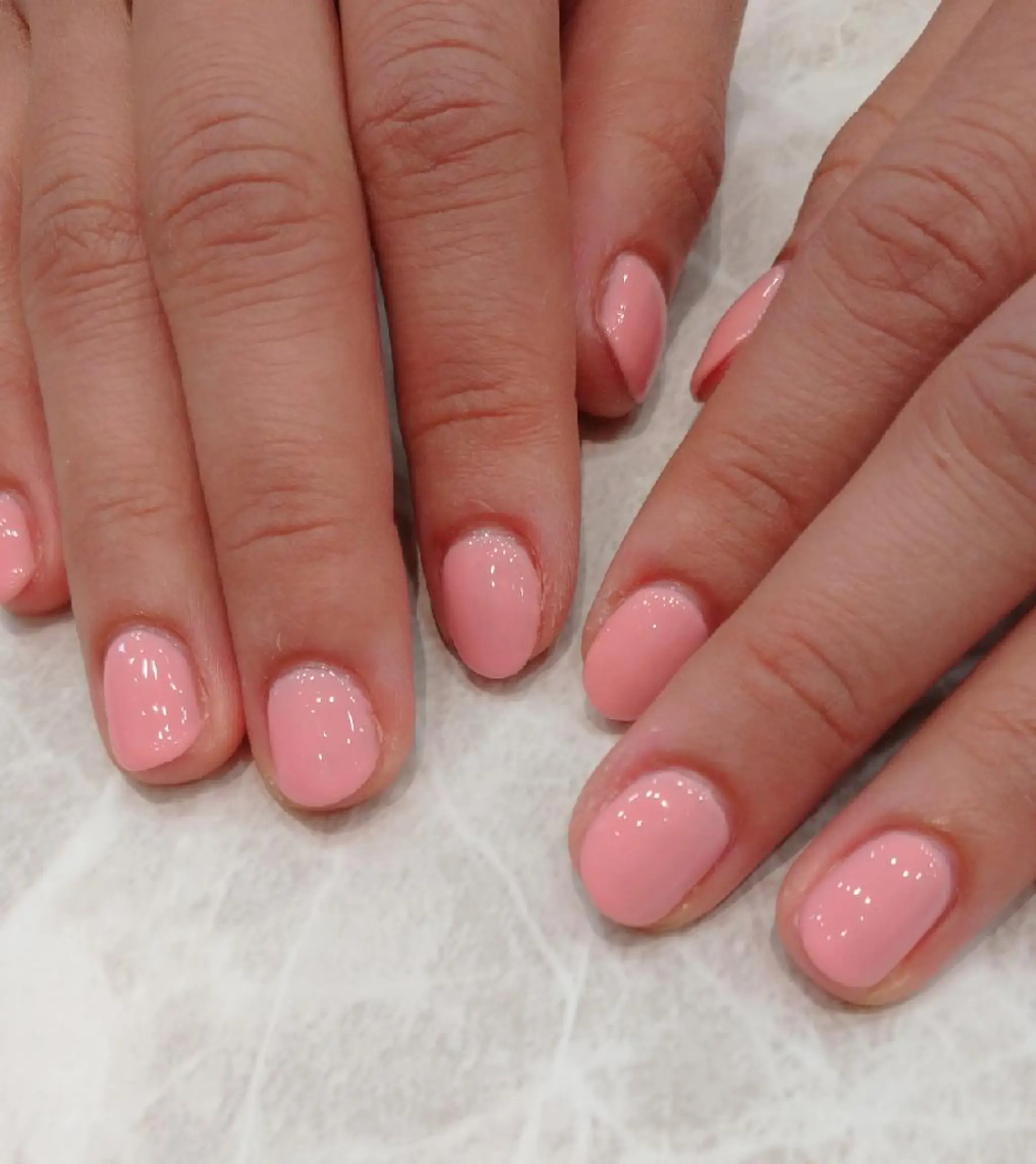 ネイル ピンク ハンドネイル 會田 瑠衣のネイルデザイン