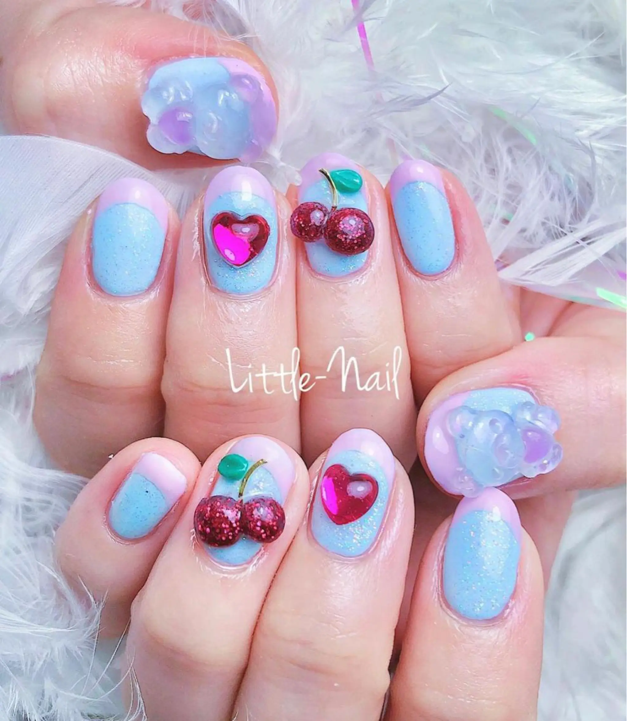 ネイル ハンドネイル [スカルプ]Litt le-Nail吉祥寺のネイルデザイン