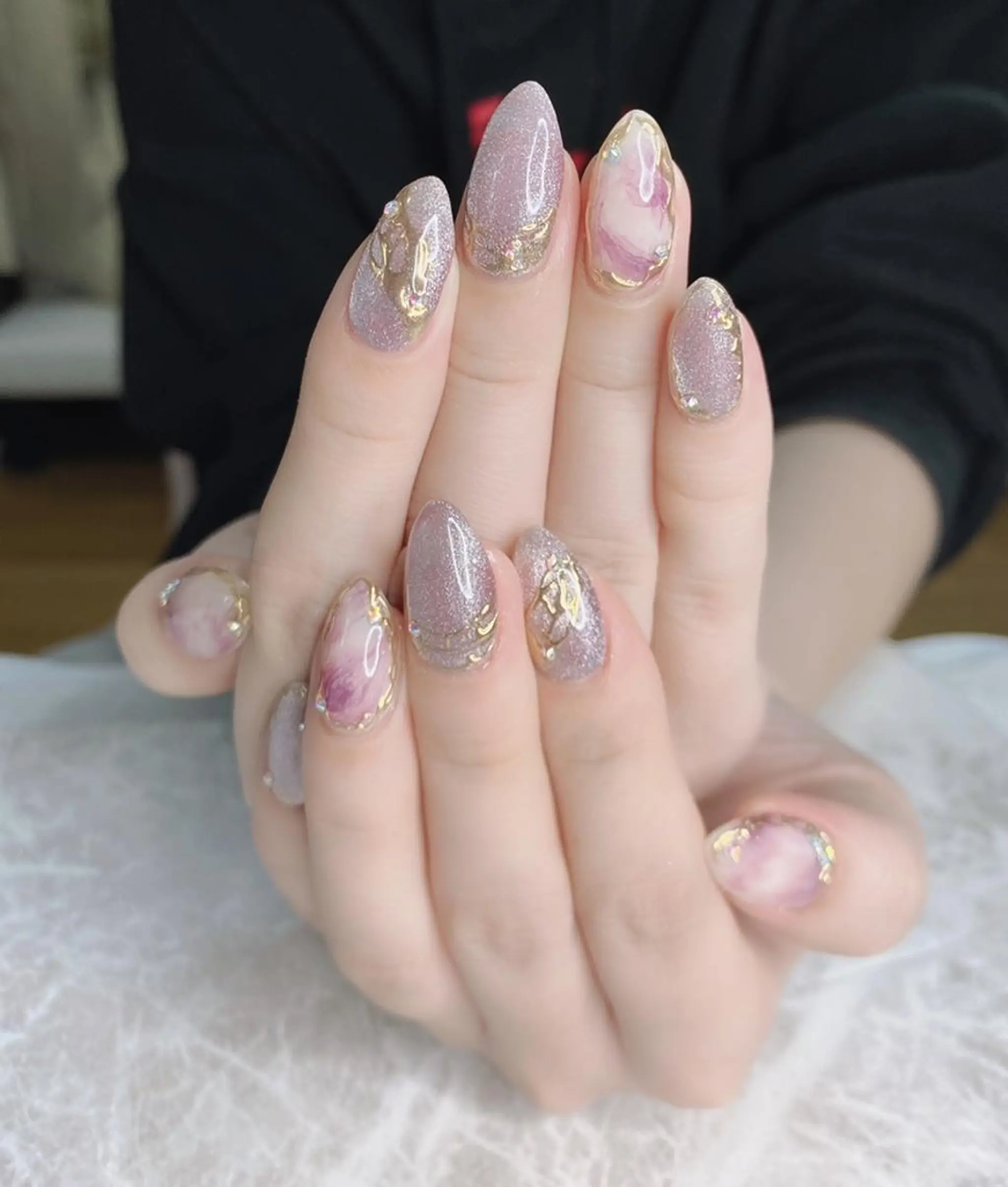 ネイル 🦋ネイルサロン ブラン🌈ゆりのネイルデザイン