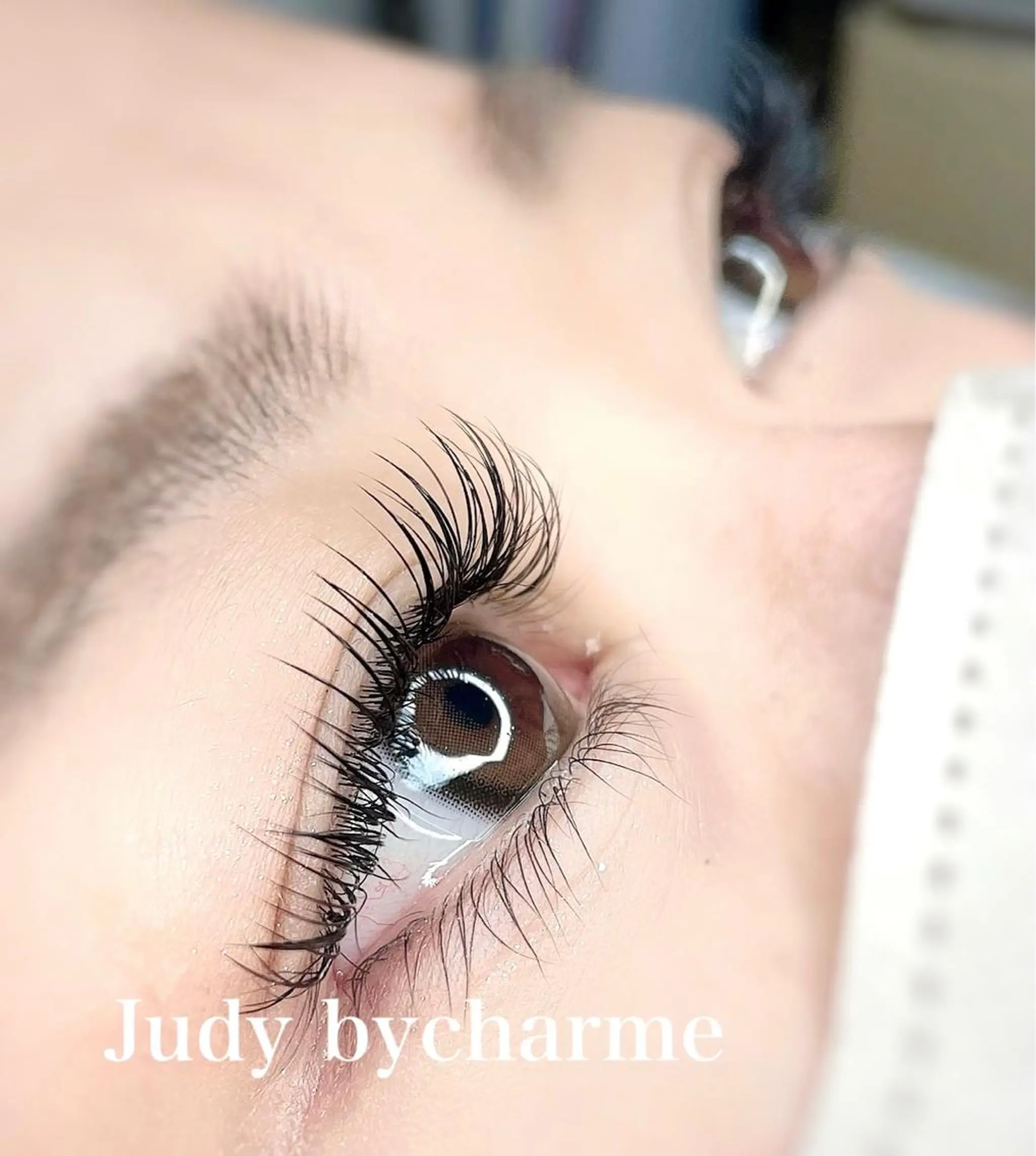 マツエク・マツパ 付け放題 フラットラッシュ パリジェンヌラッシュリフト セーブル マツエク Judy by charmeのマツエク・マツパデザイン