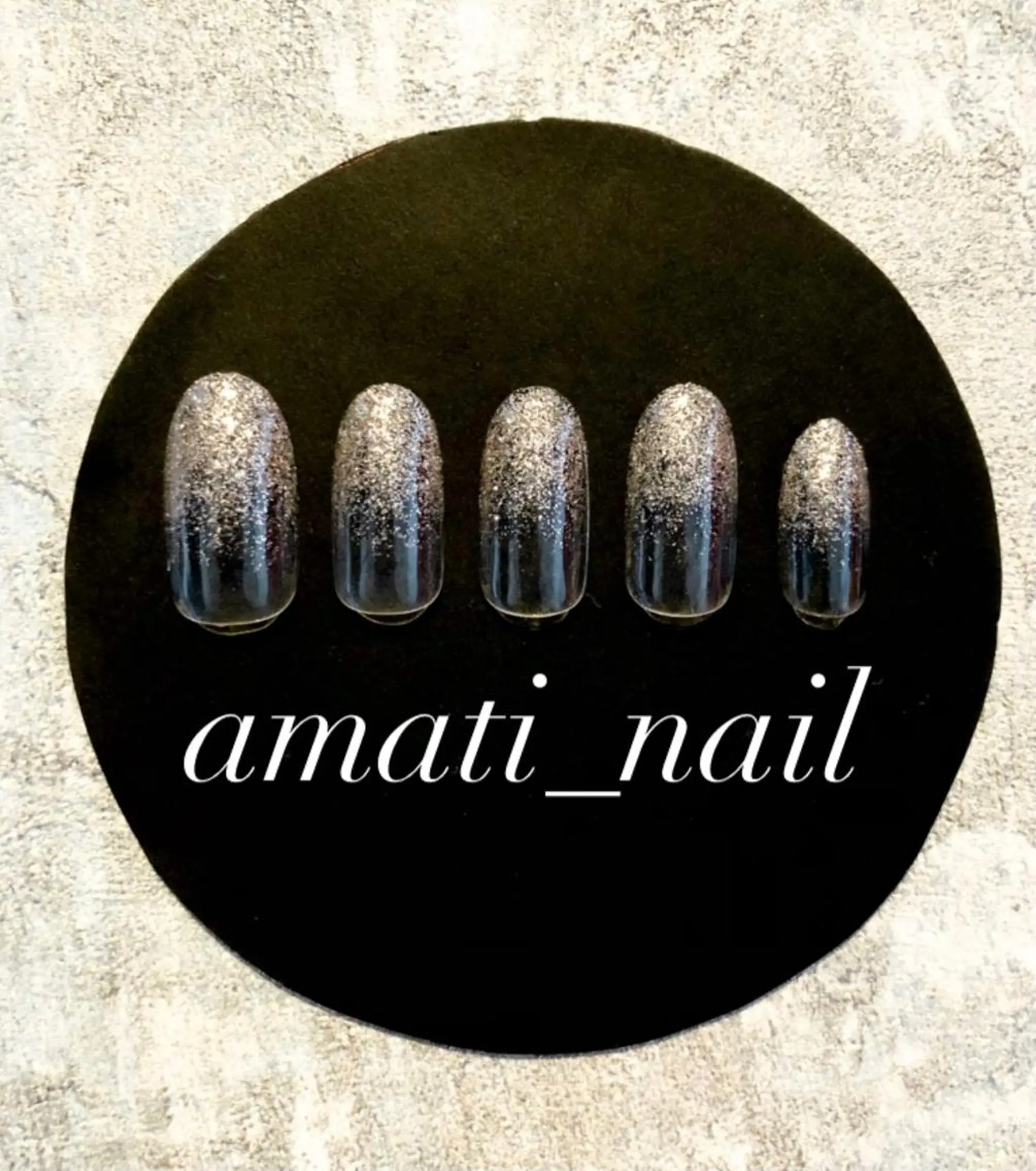 ネイル ゴールド ラメ(グリッター) ハンドネイル amati_nail TAKAKOのネイルデザイン