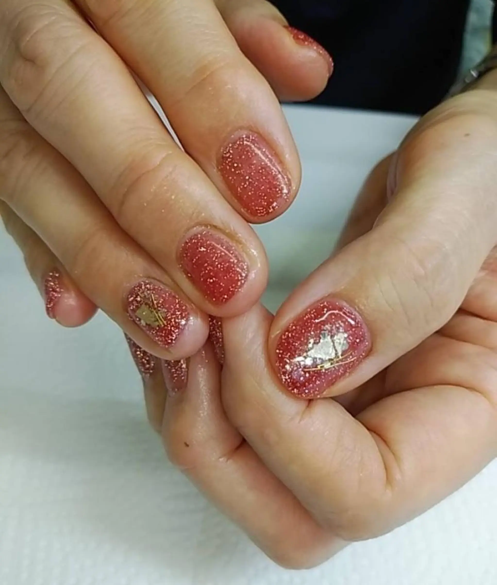 ネイル フラッシュネイル ハンドネイル ハンドケア プライベートサロン RosyLily所属・プライベートサロン Rosy Lilyのネイルデザイン