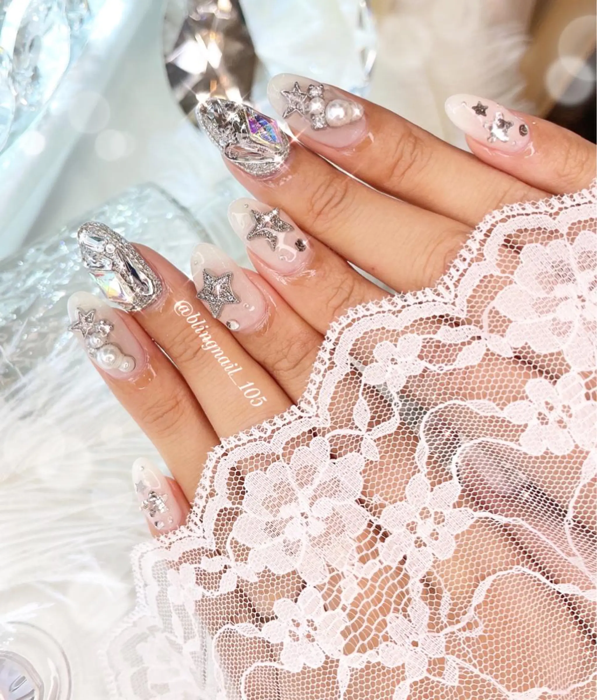 ネイル 23時まで❤︎韓国、 ワンホンネイルのネイルデザイン