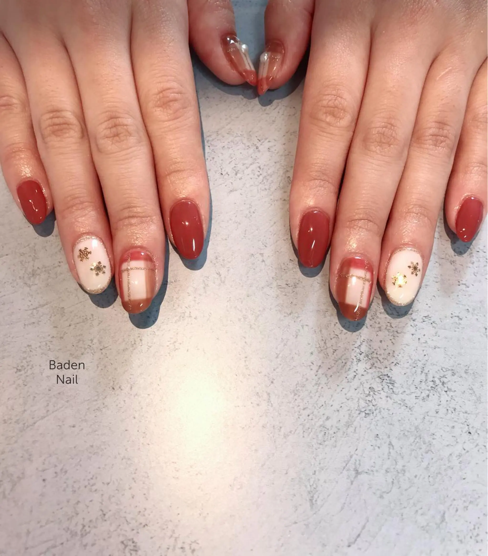 ネイル 持ち込み ハンドネイル Baden Nail ﾊﾞ-ﾃﾞﾝ ﾈｲﾙのネイルデザイン