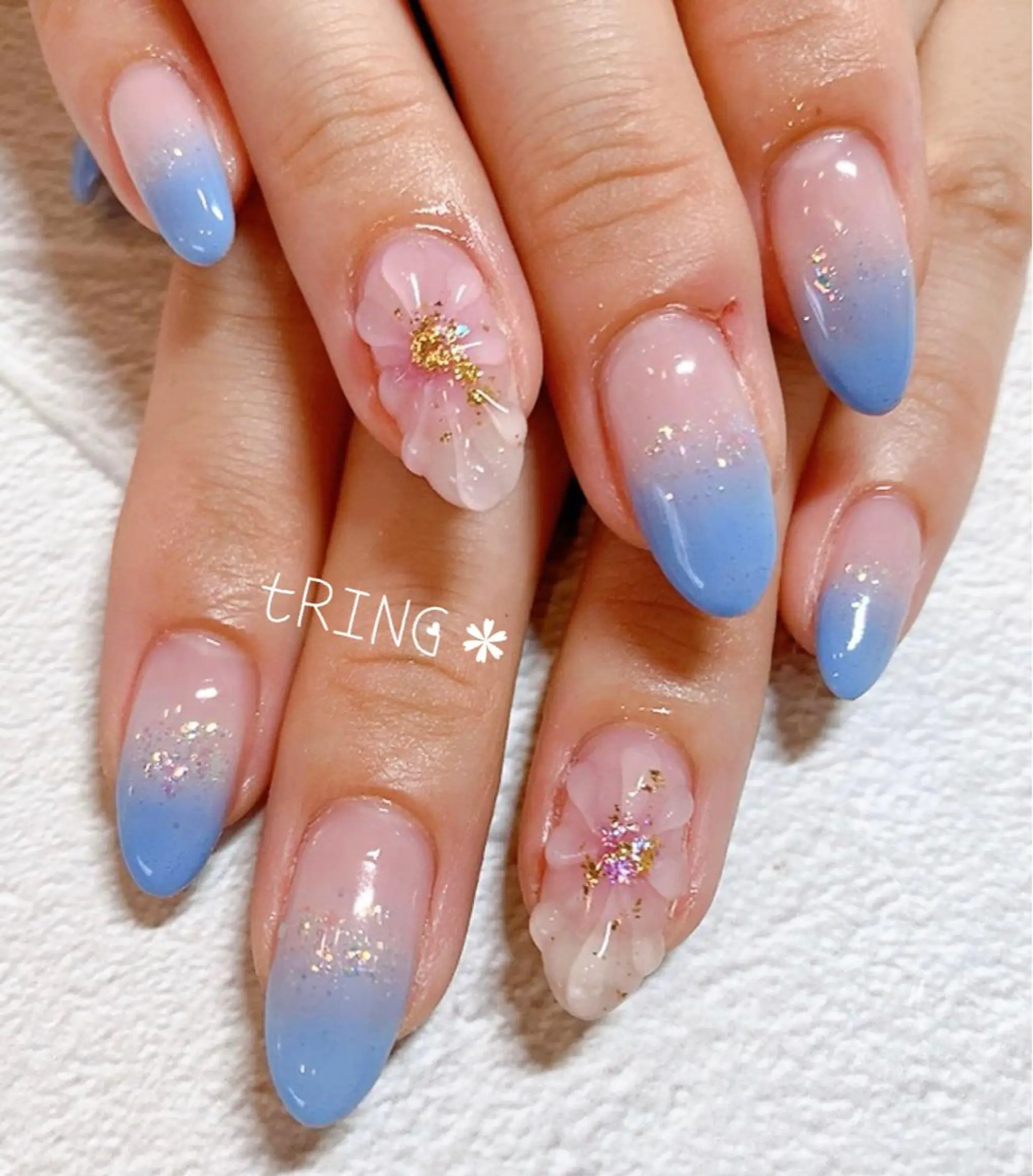 ネイル ハンドネイル tRING* しいの木台のネイルデザイン