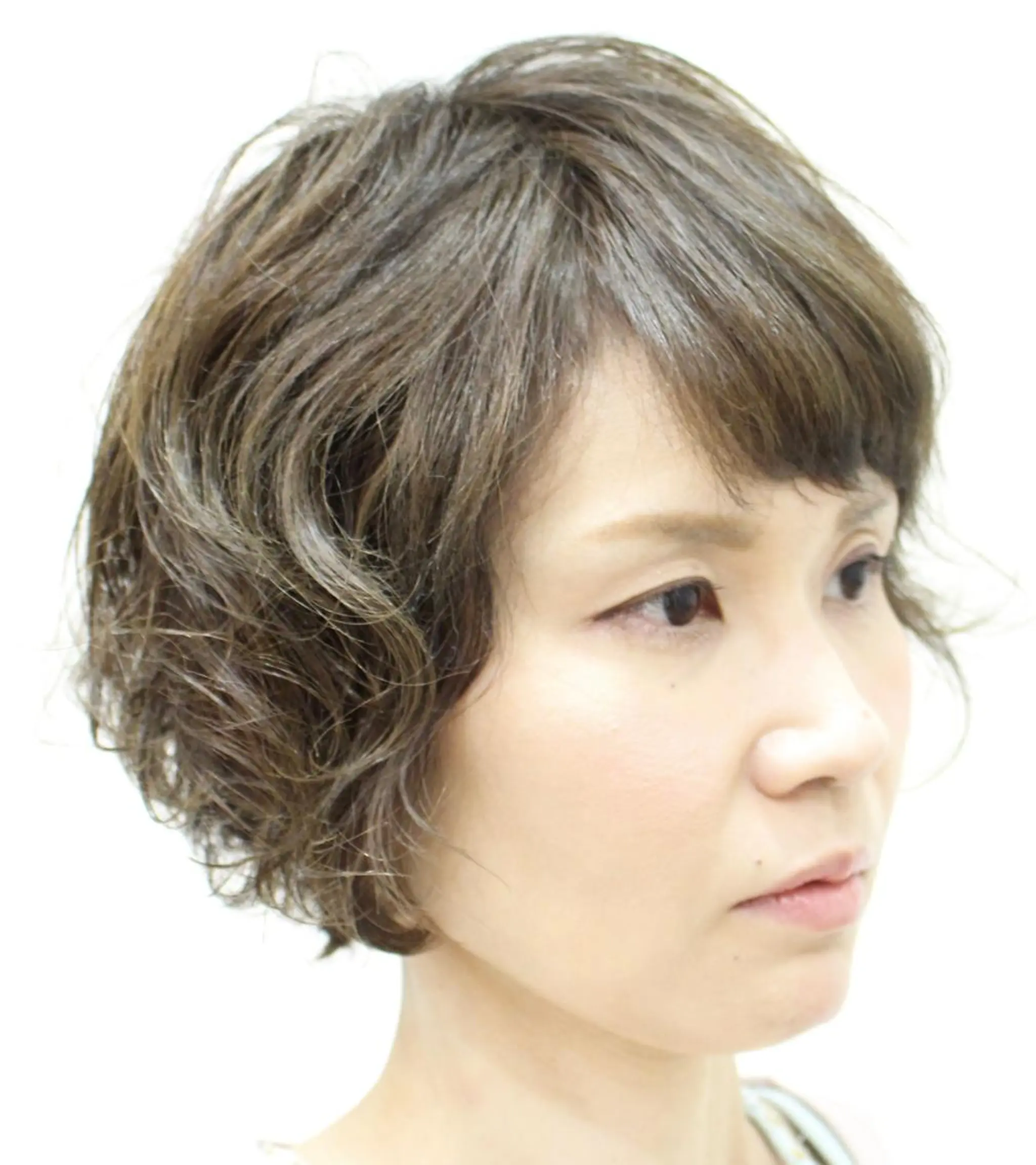 ショート カラー パーマ ショートヘア 栗原  大輔のヘアスタイル