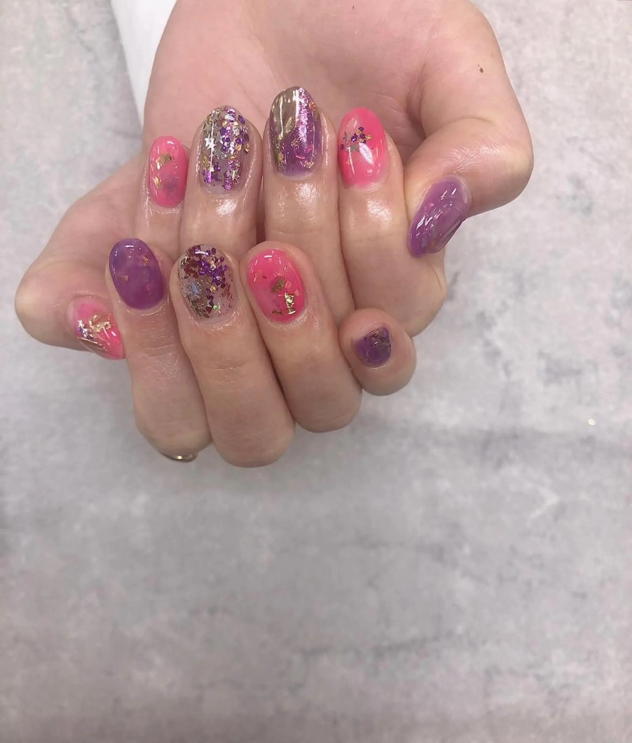 ネイル ニュアンスネイル ハンドネイル ハンドケア FASTNAIL PLUS 新宿店のネイルデザイン