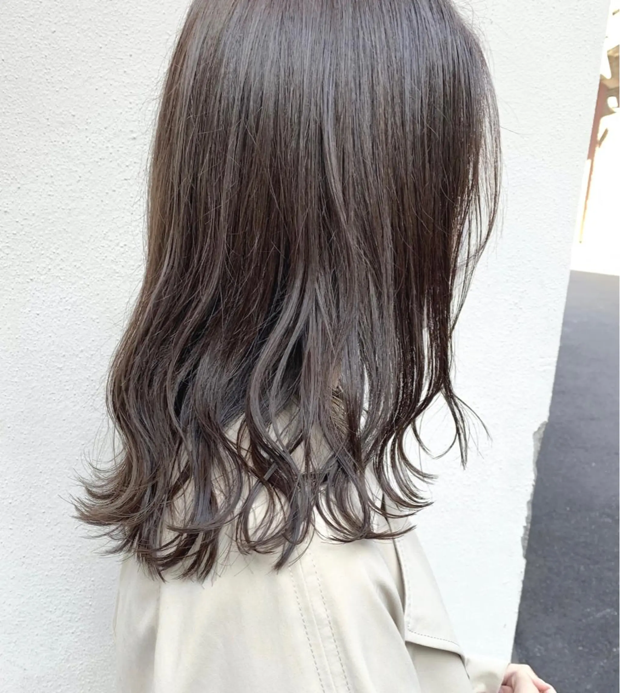 セミロング カラー カット ヘアカラー 樫原裕二 /柔らかいカラーのヘアスタイル