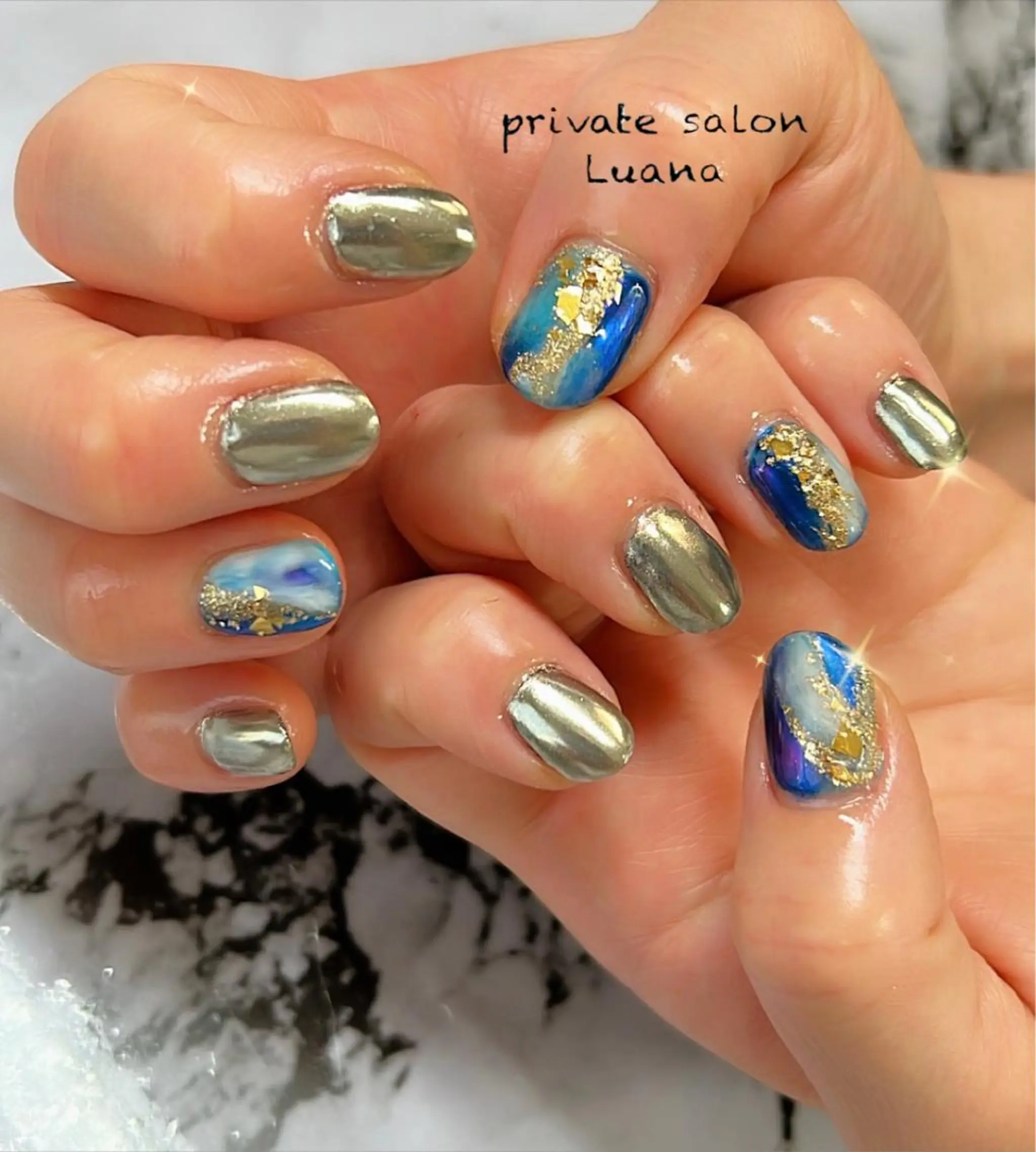 ネイル ハンドネイル 自宅ネイルサロン ルアナのネイルデザイン