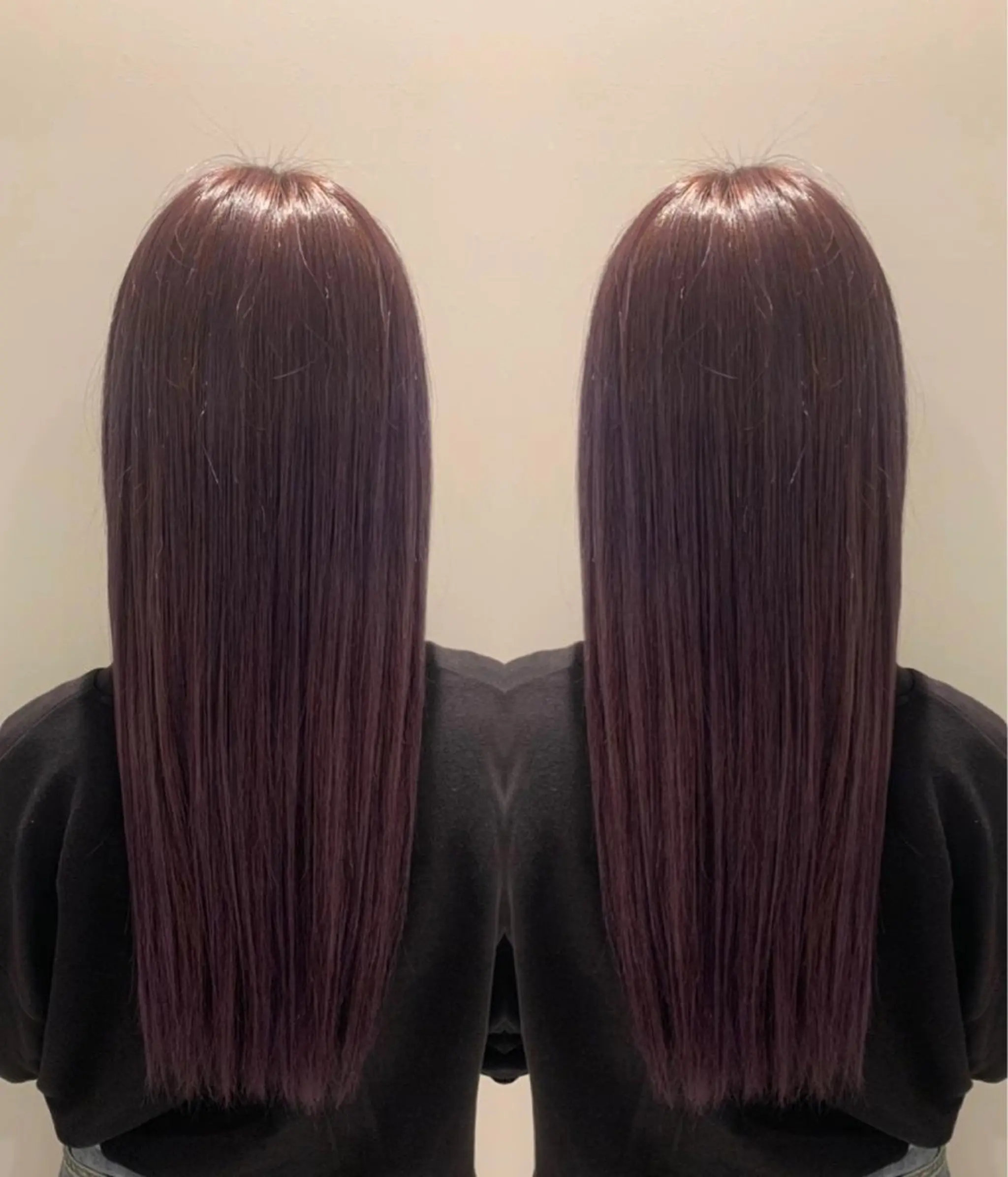 カラー ブリーチ バイオレットカラー miku/ 和歌山/艶髪カラーのヘアスタイル