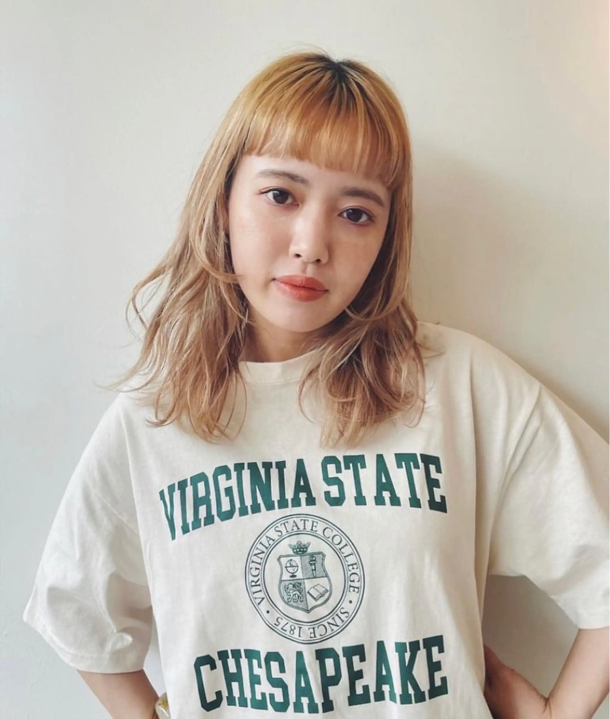 ミディアム レイヤーカット tete nico所属・似合わせ/ヘアカラー nanami🌸のヘアスタイル