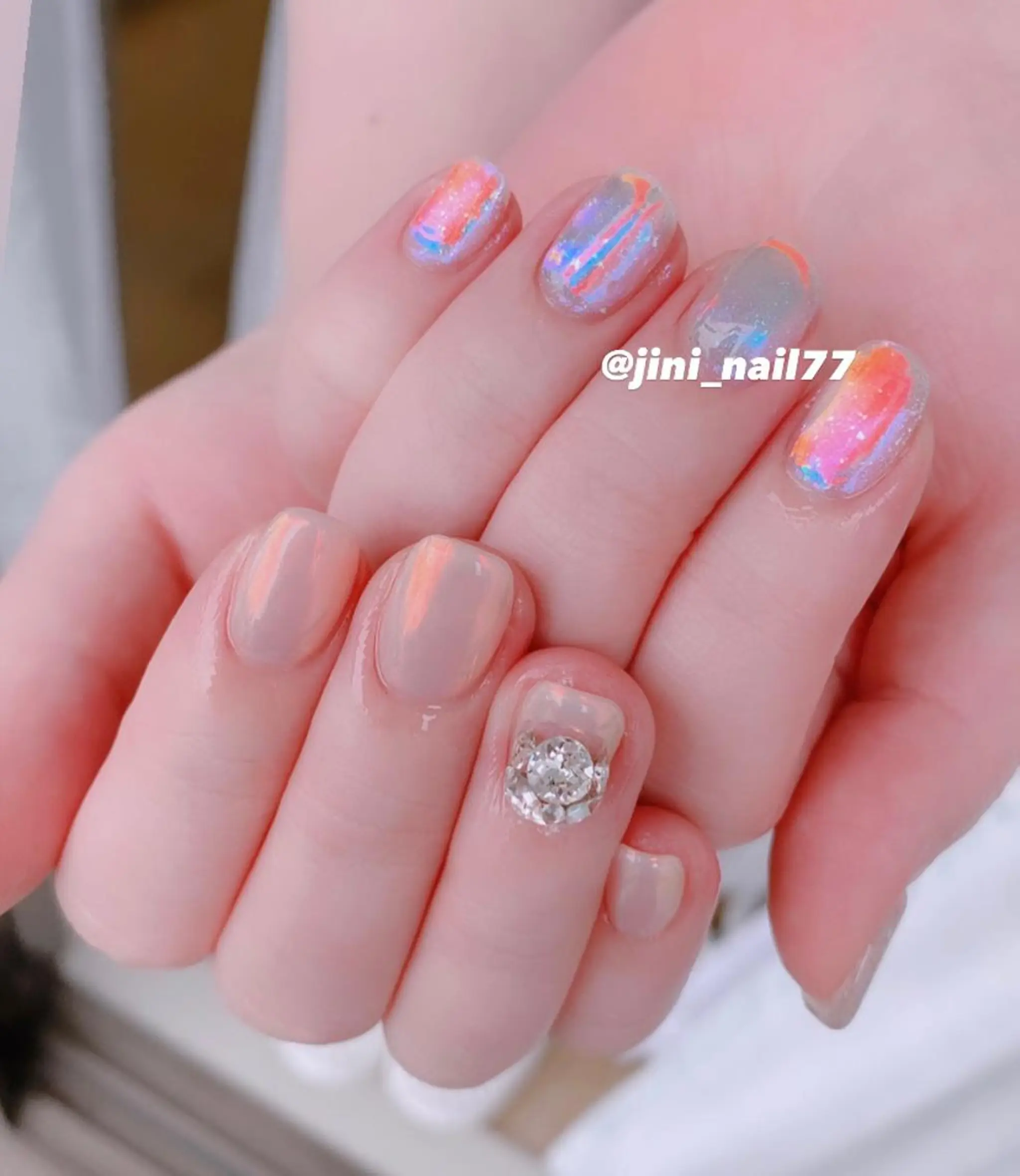 ネイル ハンドネイル JINI NAIL所属・ジニ ネイルのネイルデザイン