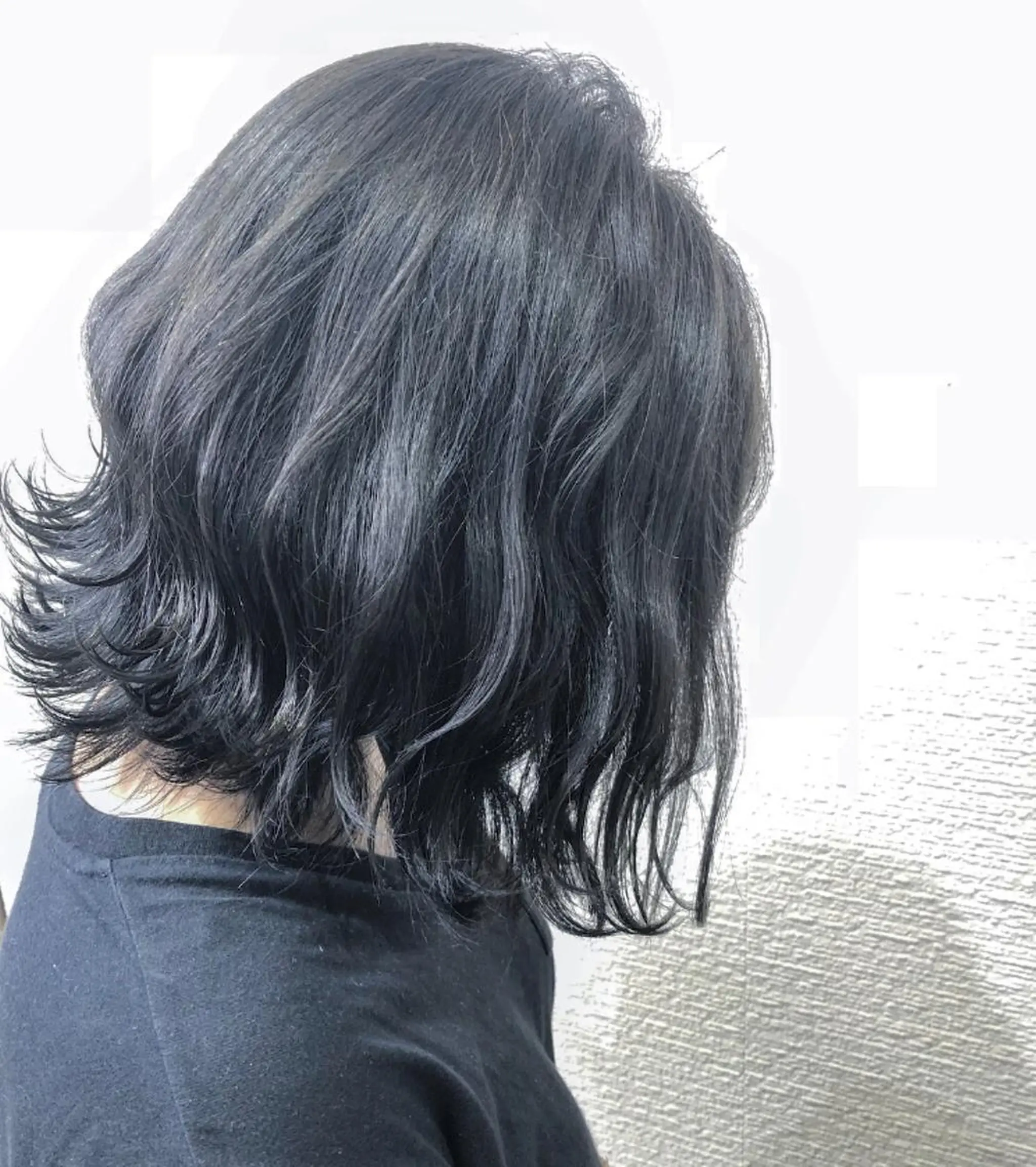 ミディアム カラー ブルーカラー ブルージュ 完全美髪特化 髪質改善/島　悠輔のヘアスタイル