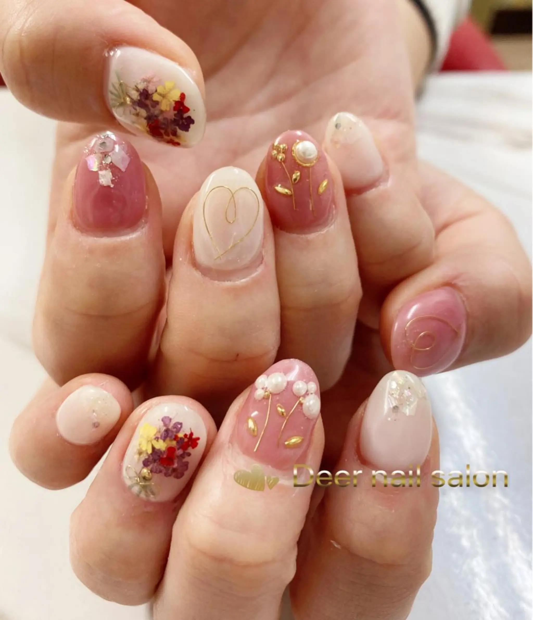 ネイル ハンドネイル Peachy 🍑のネイルデザイン