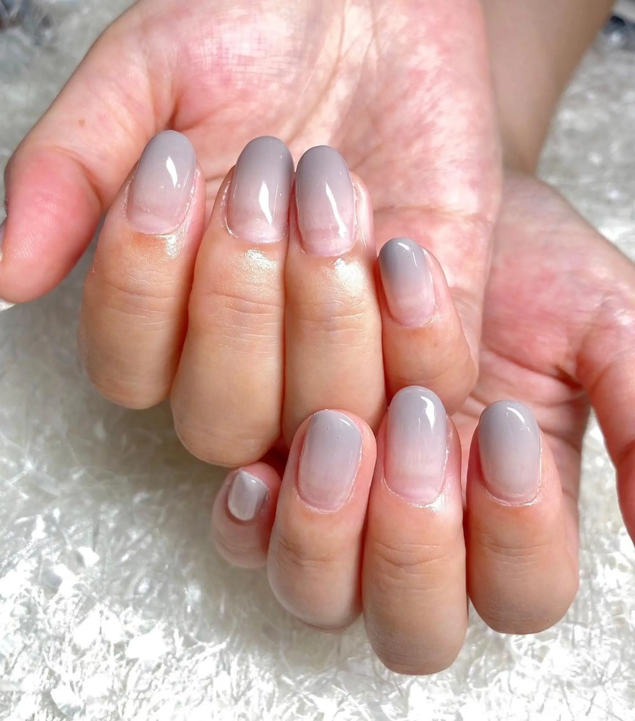 ネイル 長さ出し フットネイル フレンチネイル ジェルネイル グラデーション ハンドネイル Nail&eye Belire 新宿のネイルデザイン