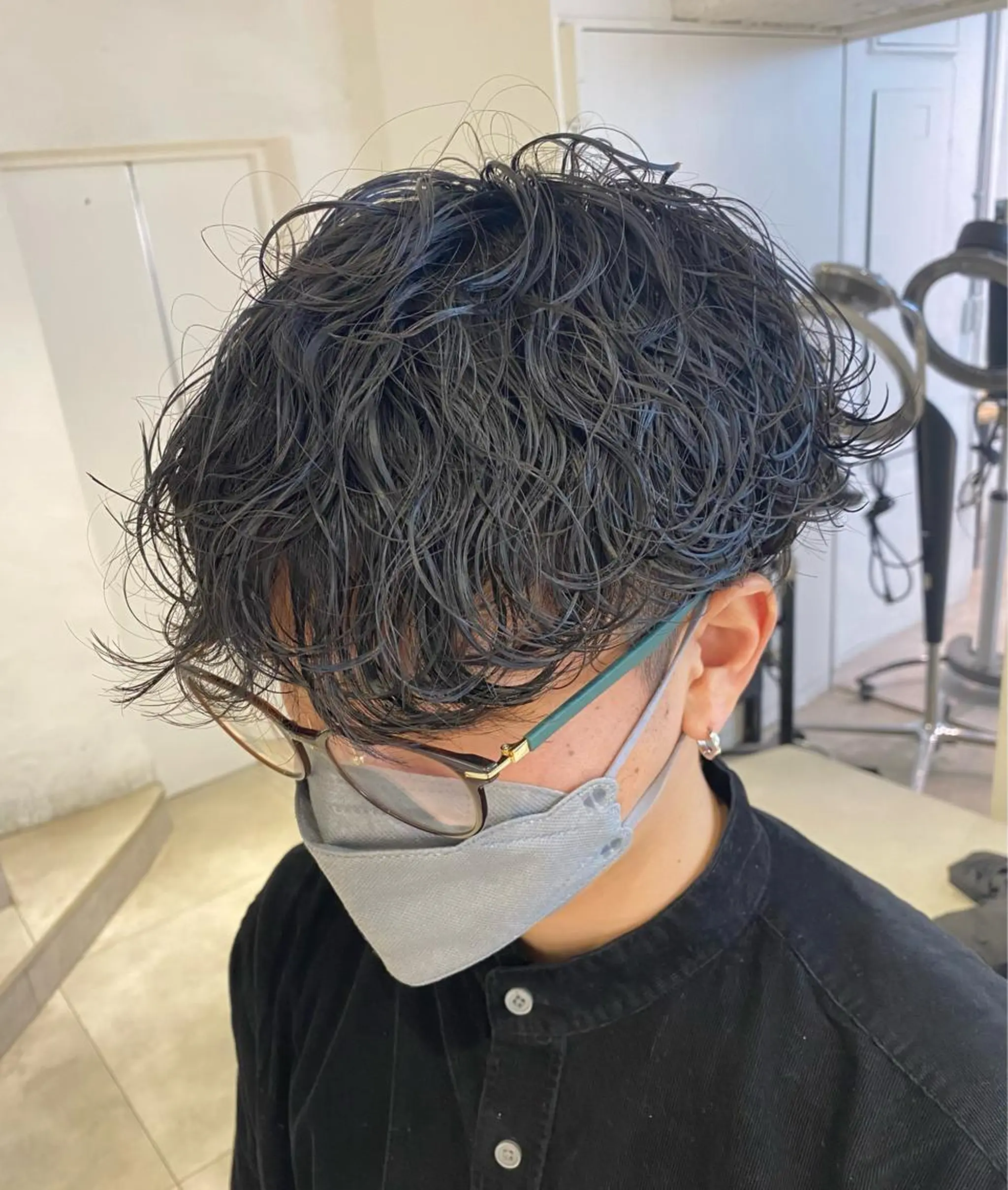 パーマ メンズ 新宿【メンズパーマ】 塩澤太一のヘアスタイル